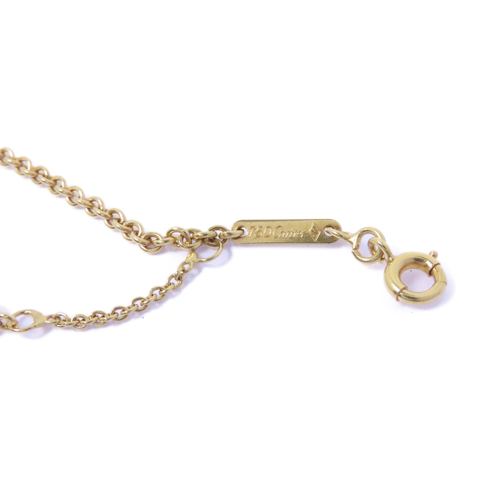 CARTIER 【激減優惠】18K黄金/玫瑰金/白金Trinity Necklace項鍊