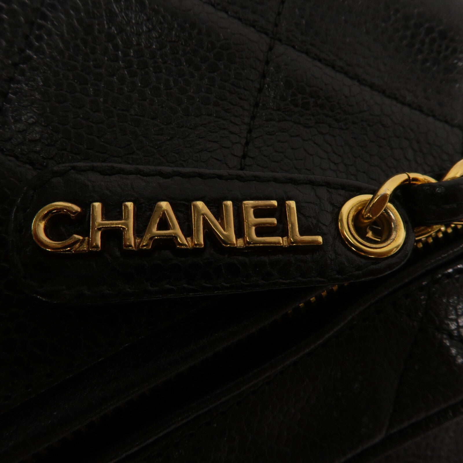 CHANEL 牛皮皮革Vintage Chain Shoulder鏈帶肩背袋