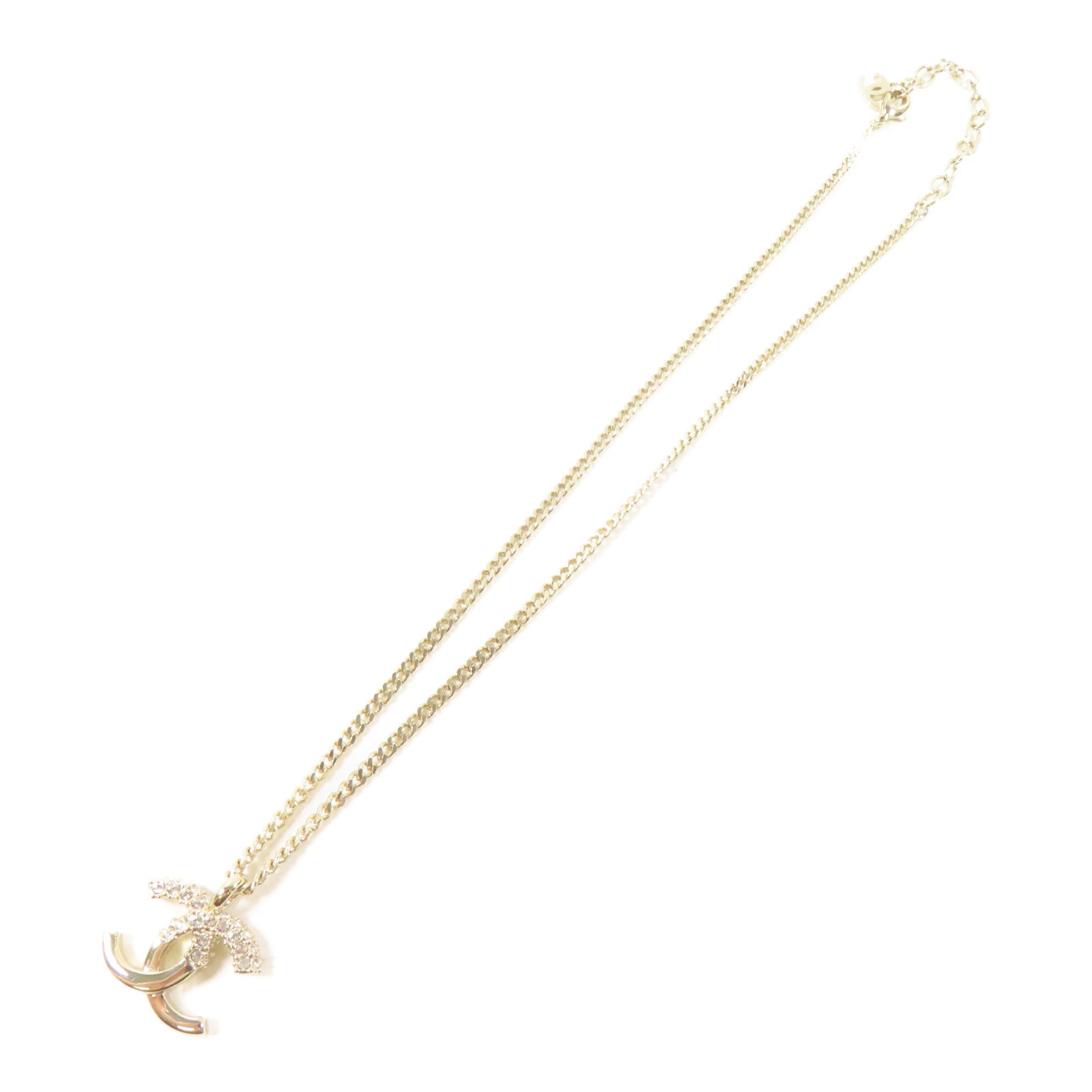 CHANEL 金屬Necklace項鍊金色