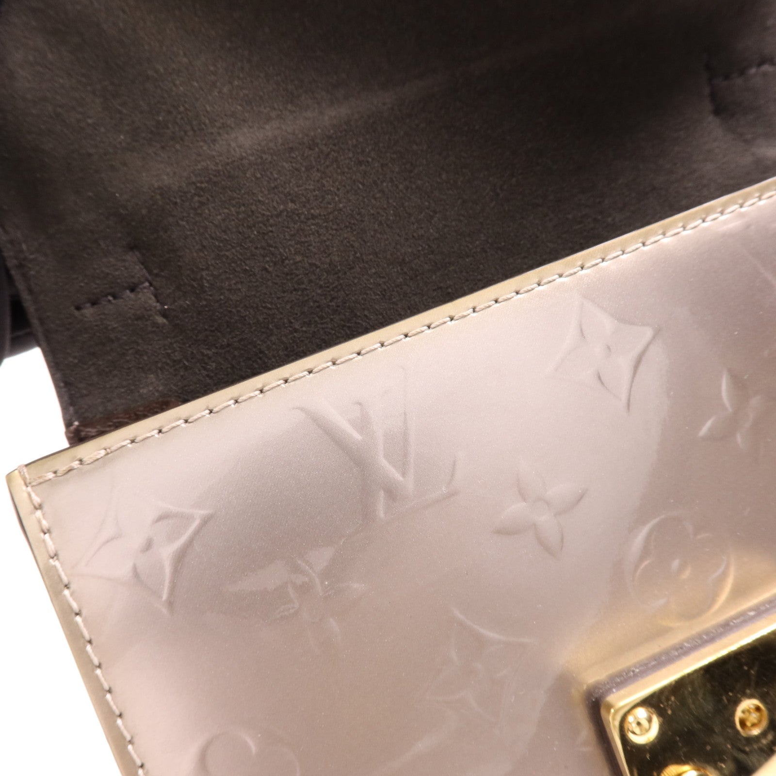 LOUIS VUITTON Vernis Spring Street金扣手挽肩背兩用袋