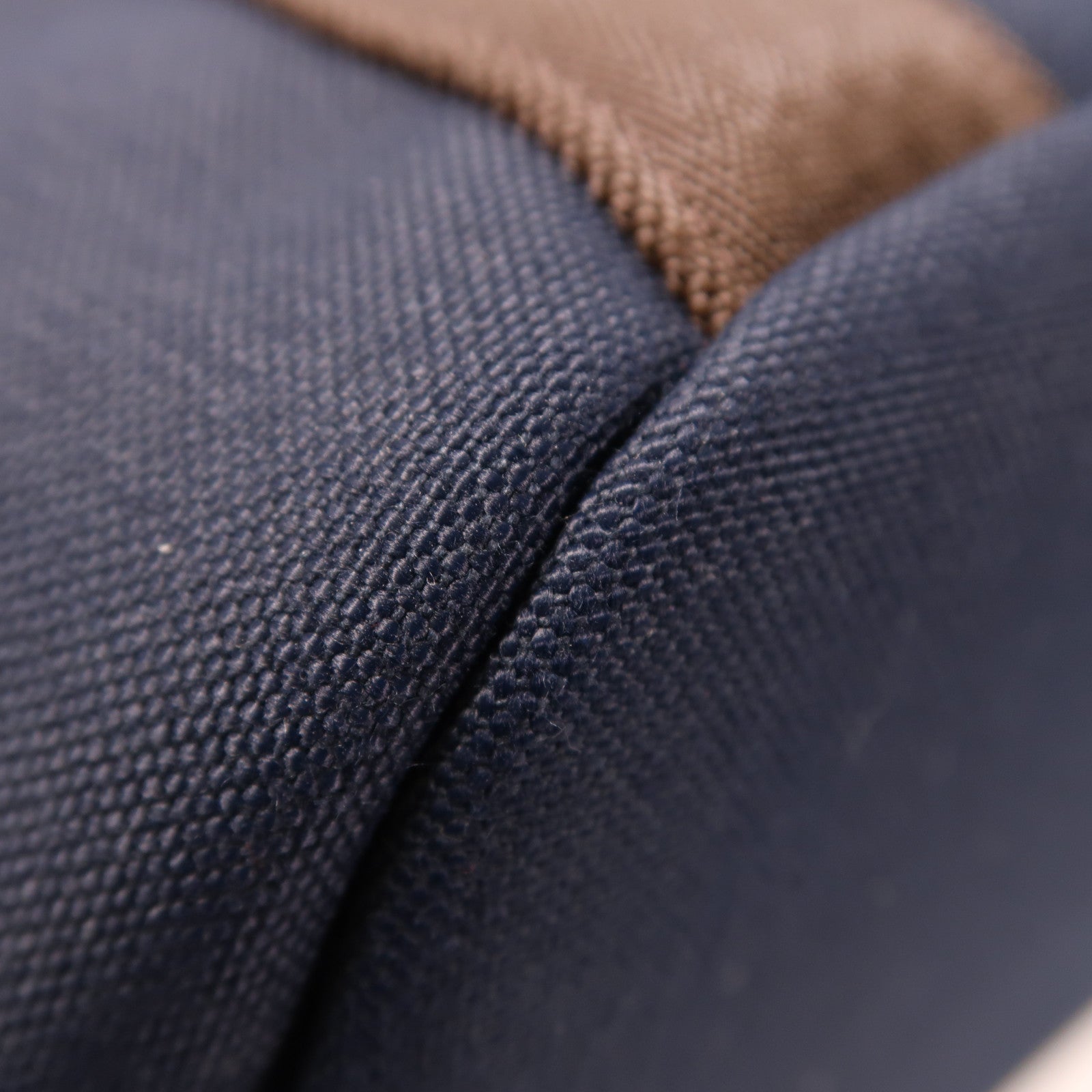 HERMES 帆布The Grooming Bag銀扣手挽肩背兩用袋