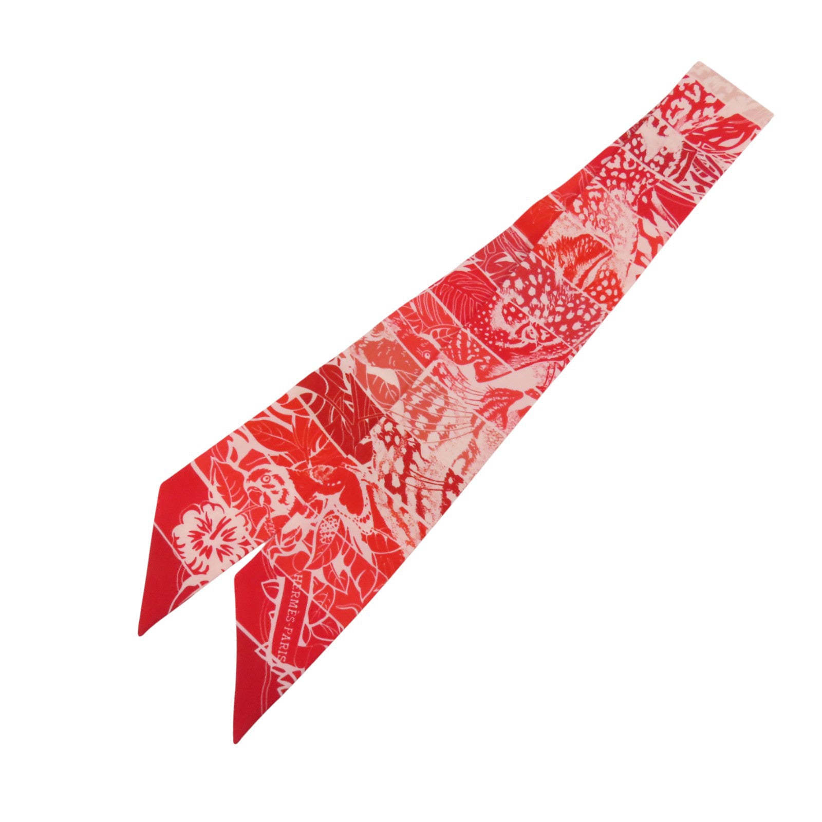 HERMES 絲質Twilly Scarf絲巾