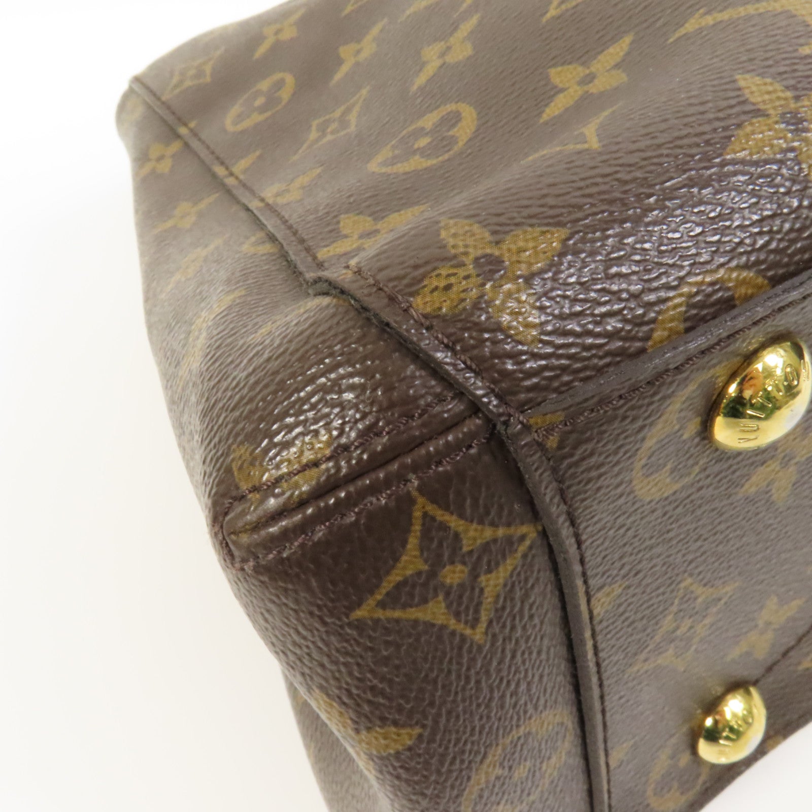 LOUIS VUITTON Monogram Montaigne MM金扣手挽肩背兩用袋