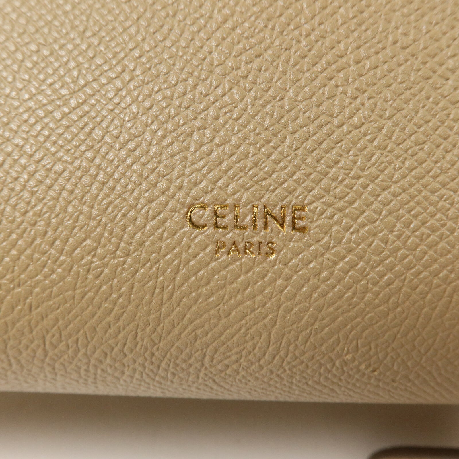CELINE 牛皮皮革Micro Belt Bag手挽肩背兩用袋