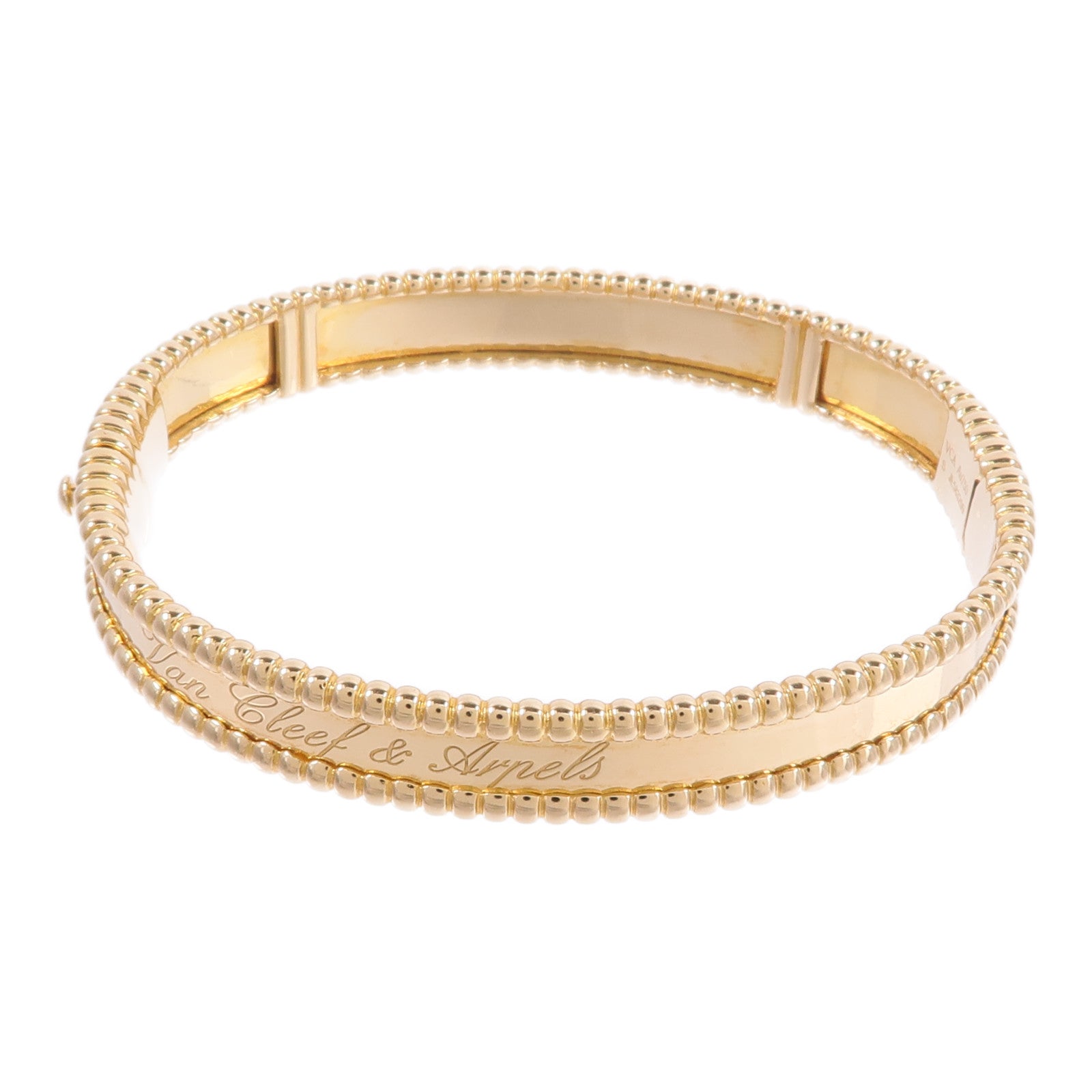 Van Cleef & Arpels 18K黃金Perlee Signature Bracelet手鐲