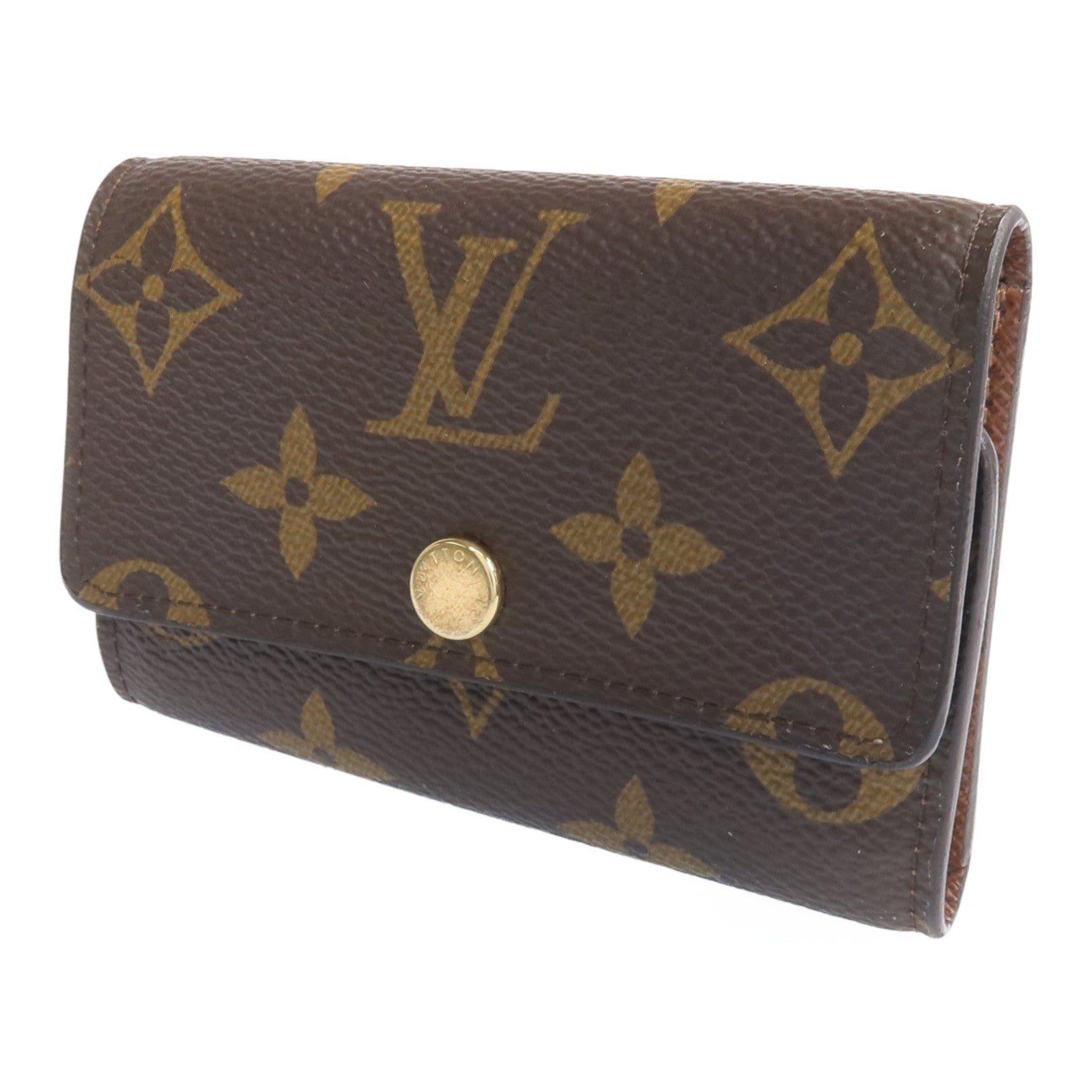LOUIS VUITTON Monogram 6 Key Holder金扣鎖匙包