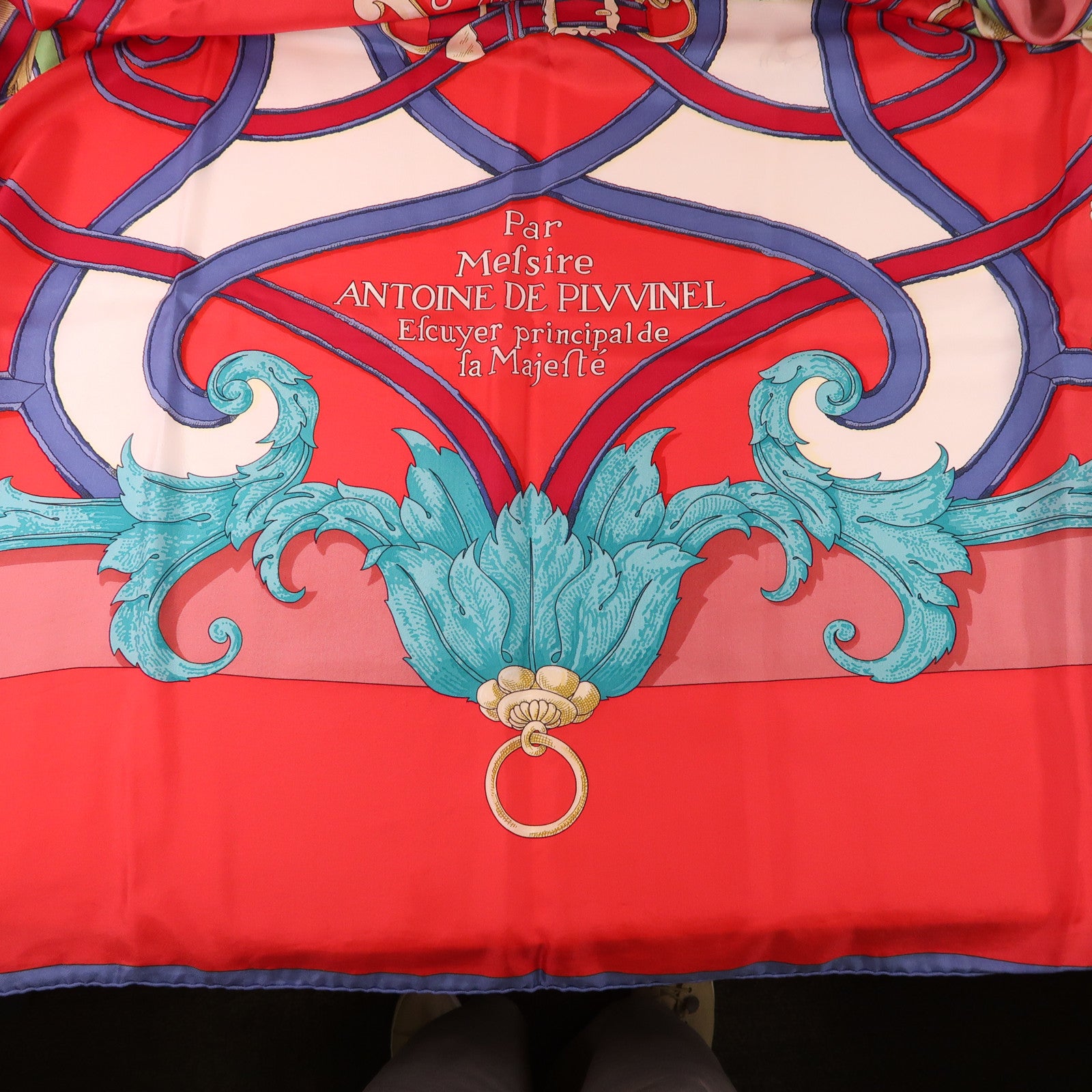 HERMES 絲質Scarf 140X140絲巾