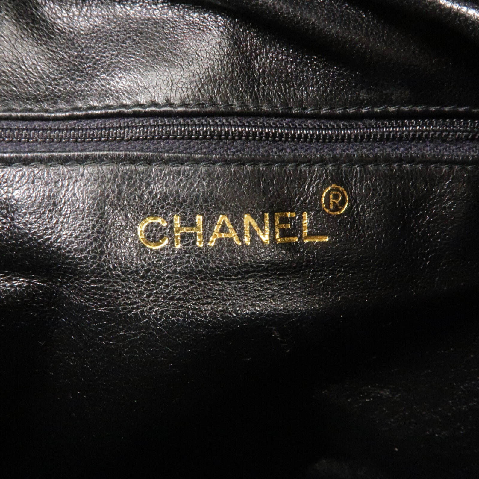 CHANEL 牛皮皮革Vintage Chain Shoulder鏈帶肩背袋