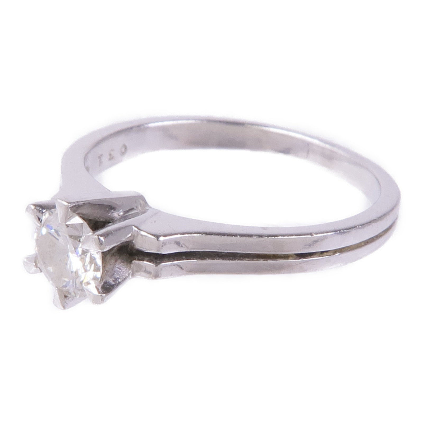 JEWELRY PT950鉑金Diamond Ring鑽石戒指US#4.75