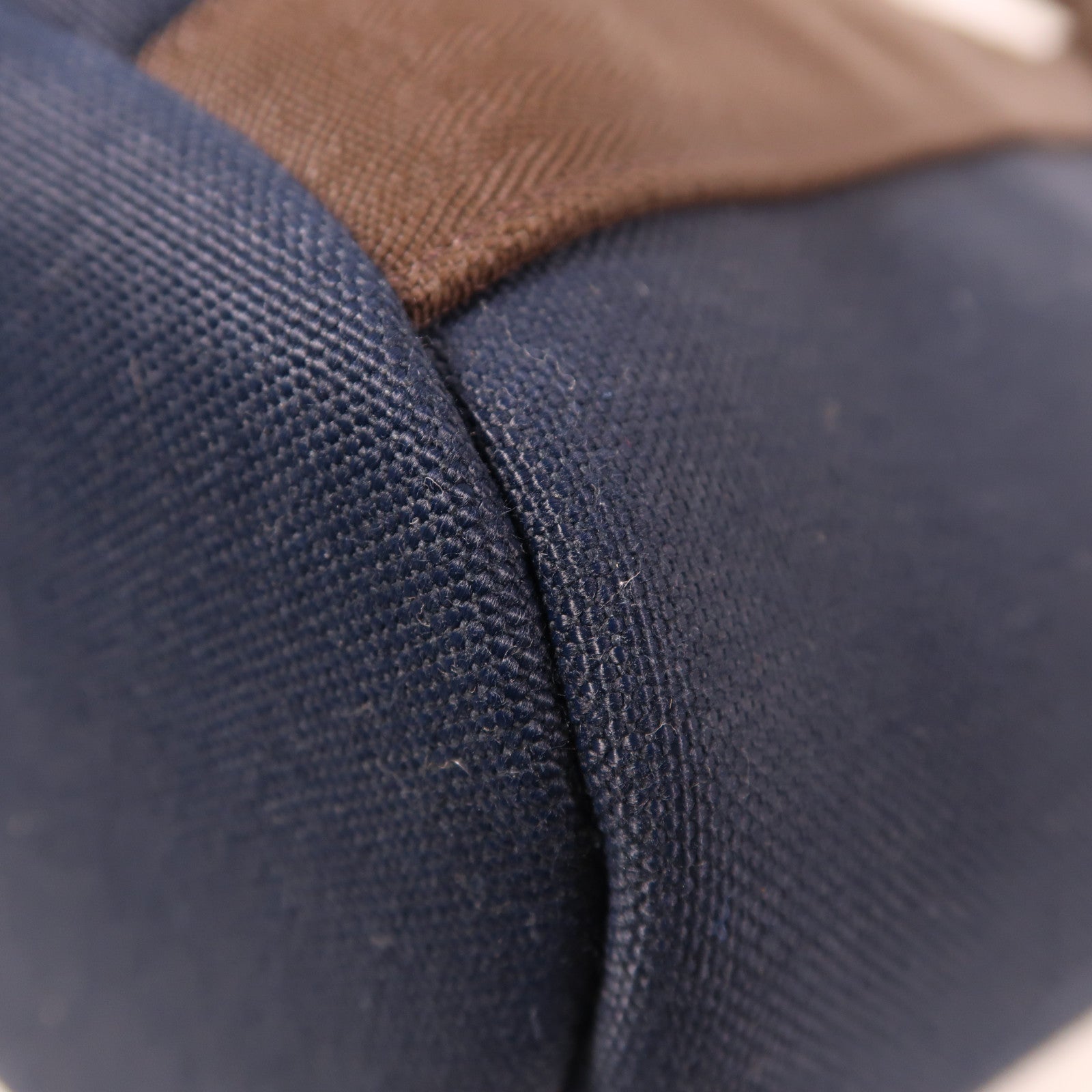 HERMES 帆布The Grooming Bag銀扣手挽肩背兩用袋