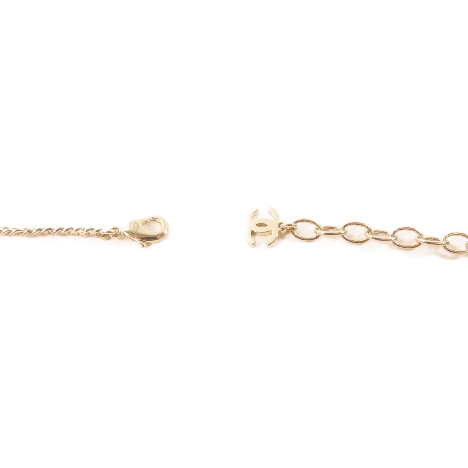 CHANEL 金屬Necklace項鍊金色