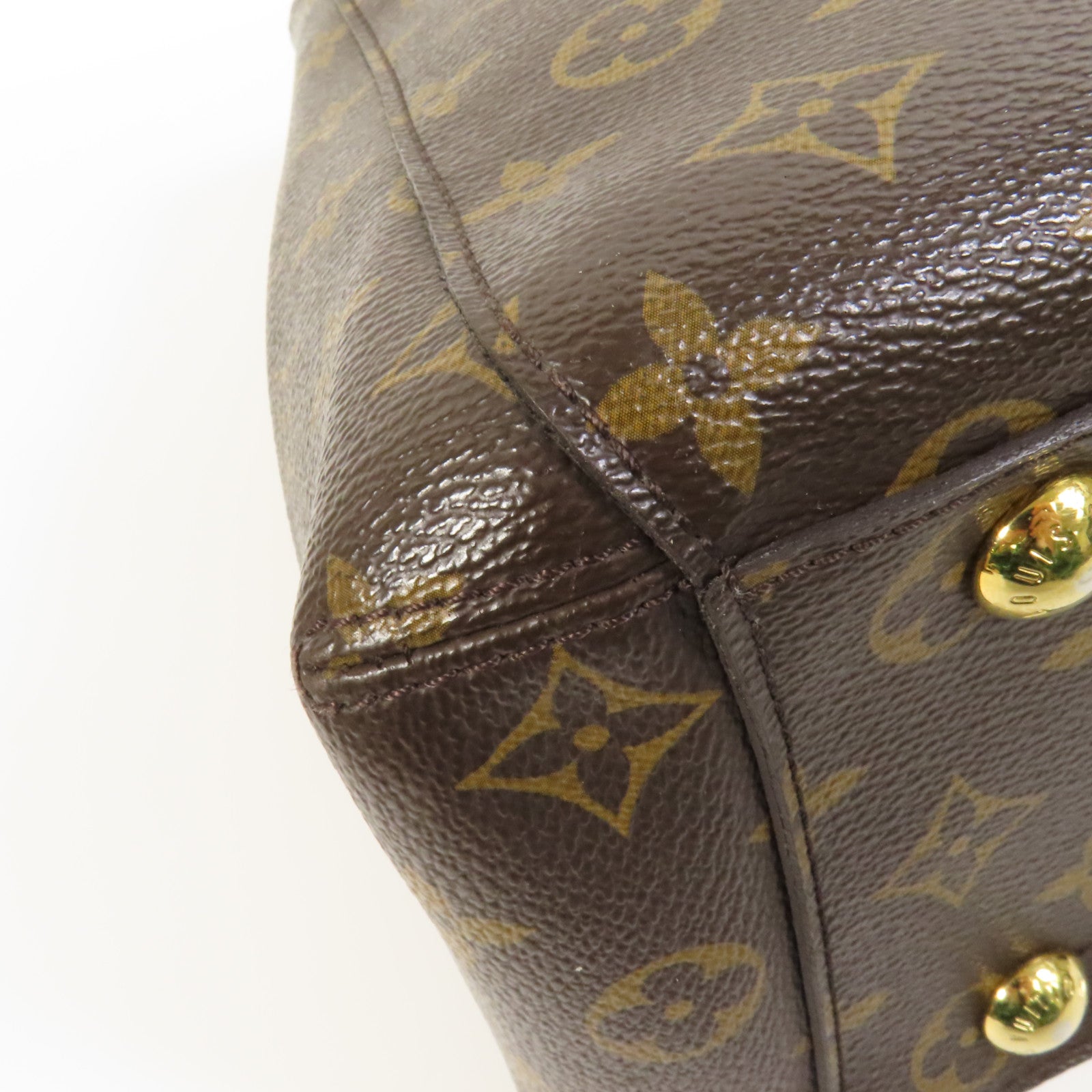 LOUIS VUITTON Monogram Montaigne MM金扣手挽肩背兩用袋