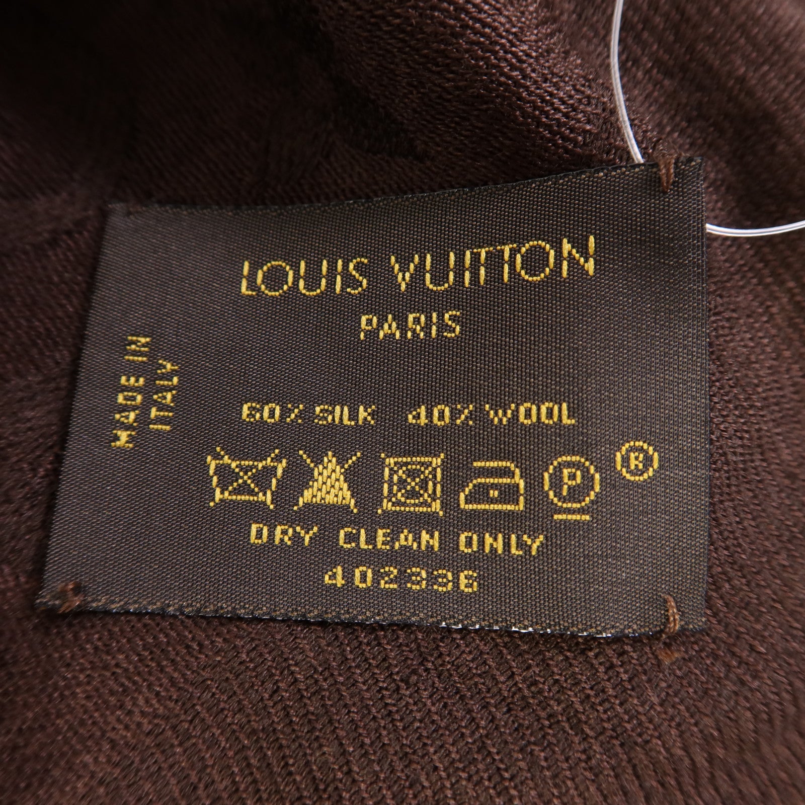 LOUIS VUITTON 絲質/羊毛Scarf頸巾
