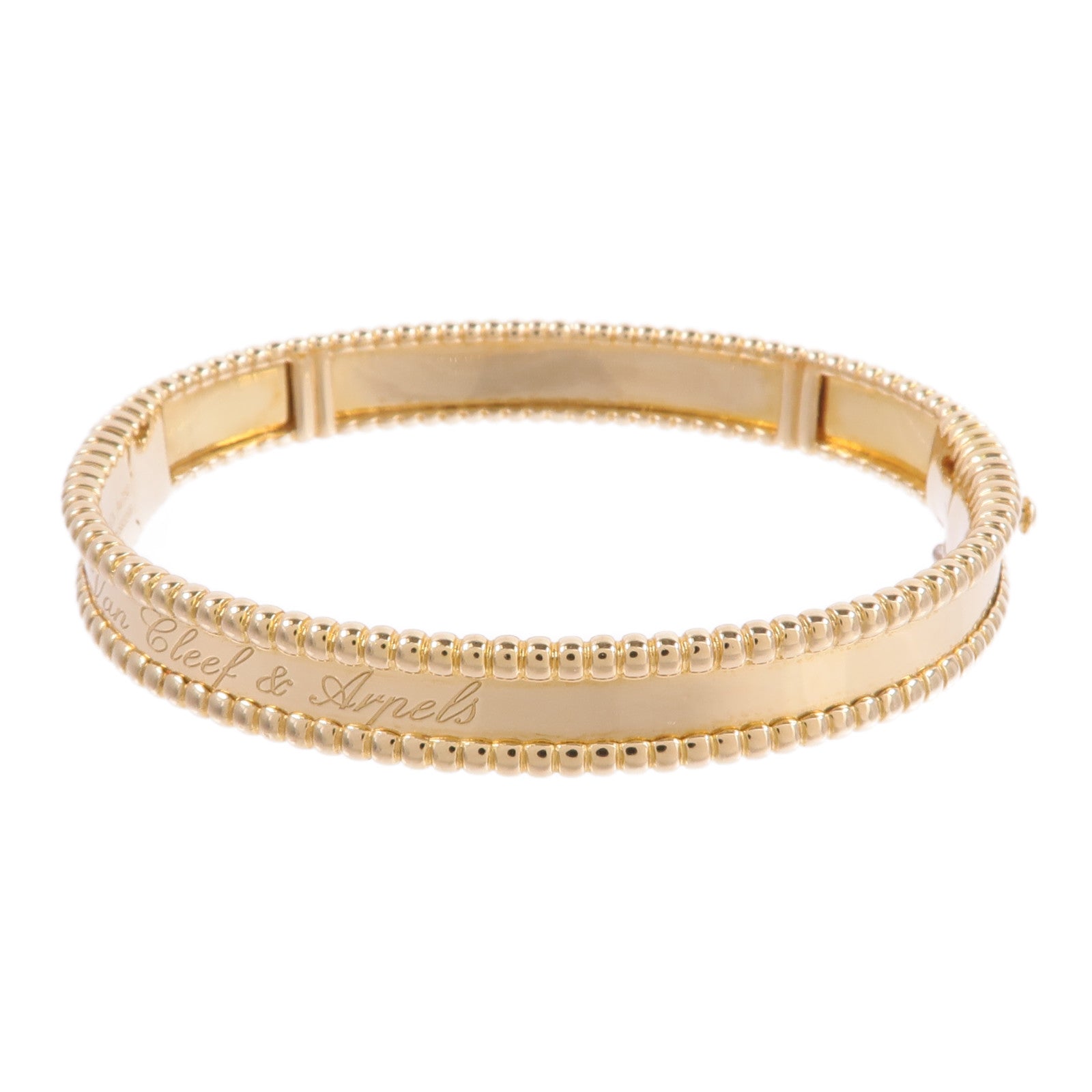 Van Cleef & Arpels 18K黃金Perlee Signature Bracelet手鐲