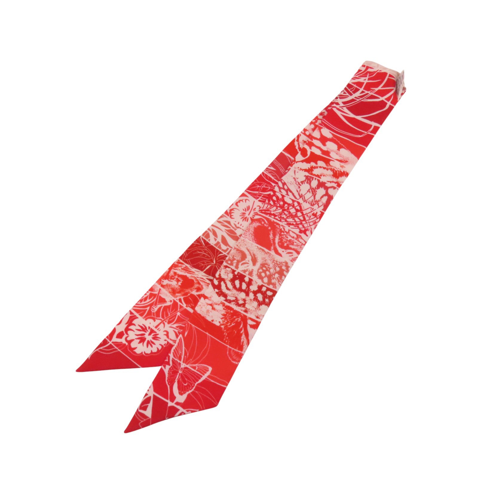 HERMES 絲質Twilly Scarf絲巾