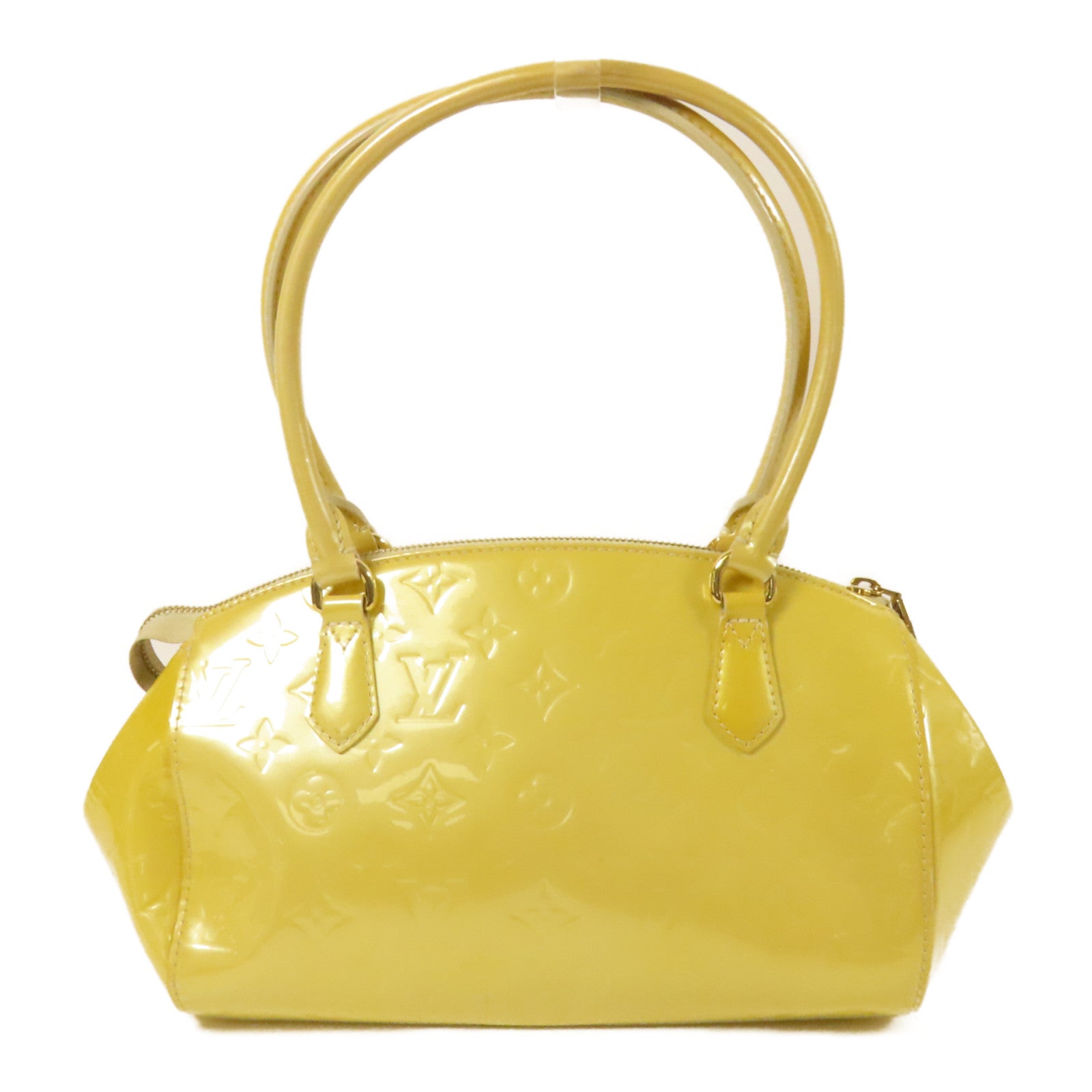 LOUIS VUITTON Monogram Vernis Sherwood PM金扣肩背袋