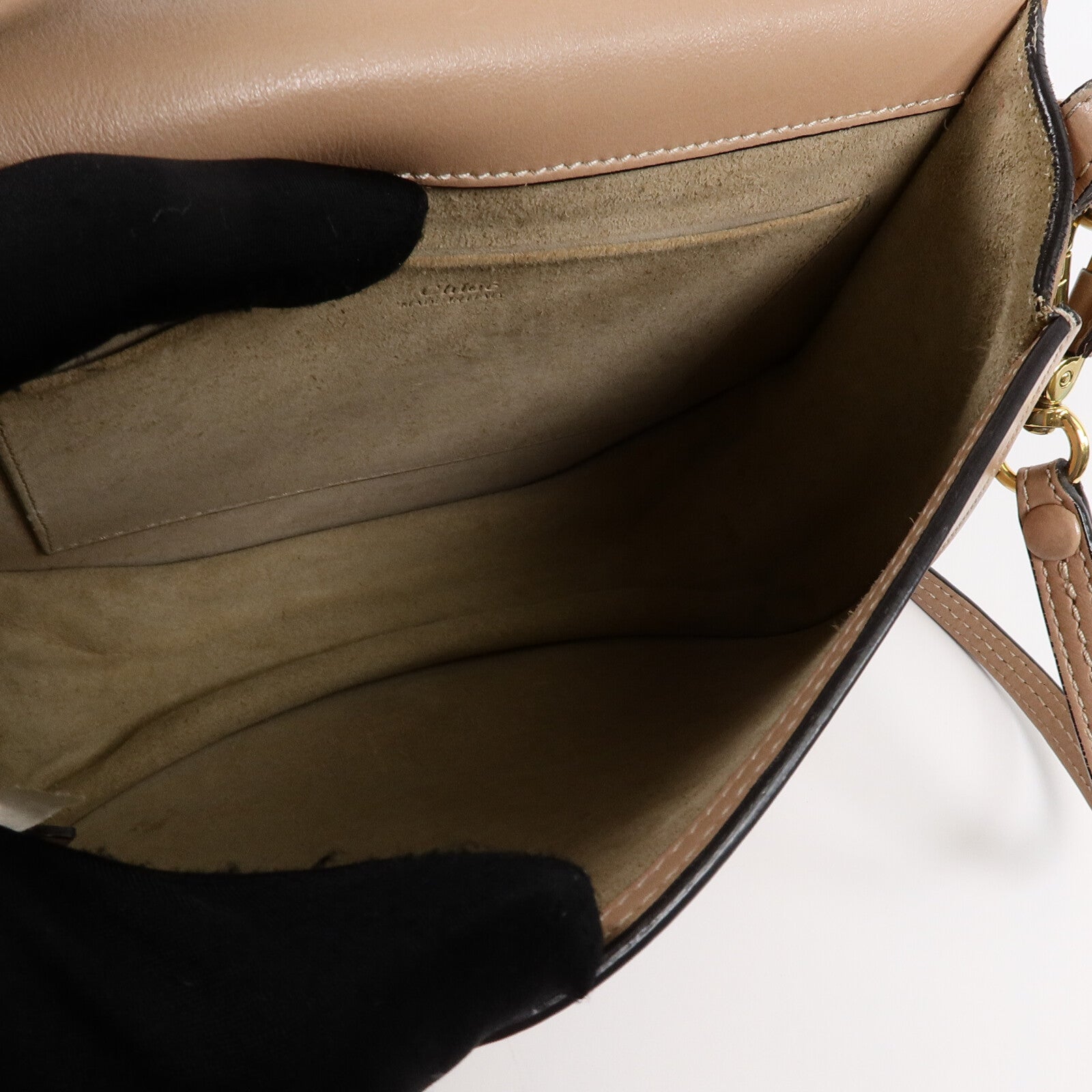 Chloe 牛皮皮革Small Nile Bracelet手挽肩背兩用袋