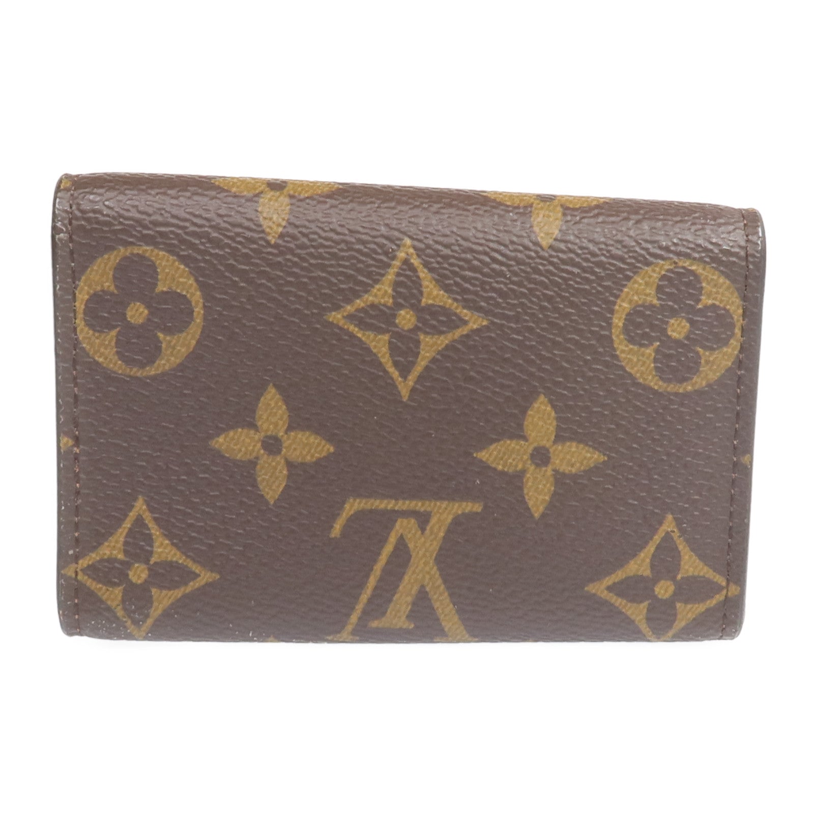 LOUIS VUITTON Monogram 6 Key Holder金扣鎖匙包