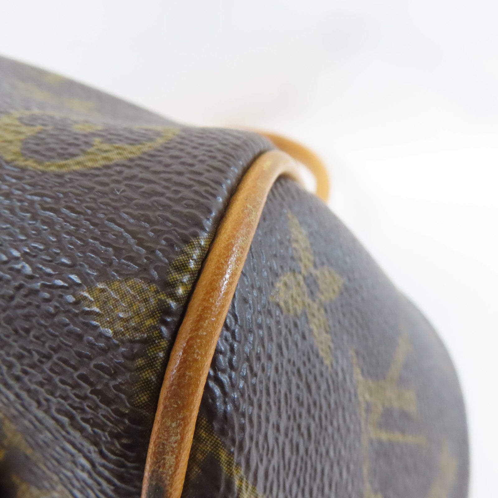 LOUIS VUITTON Monogram Tivoli PM金扣手挽袋啡色