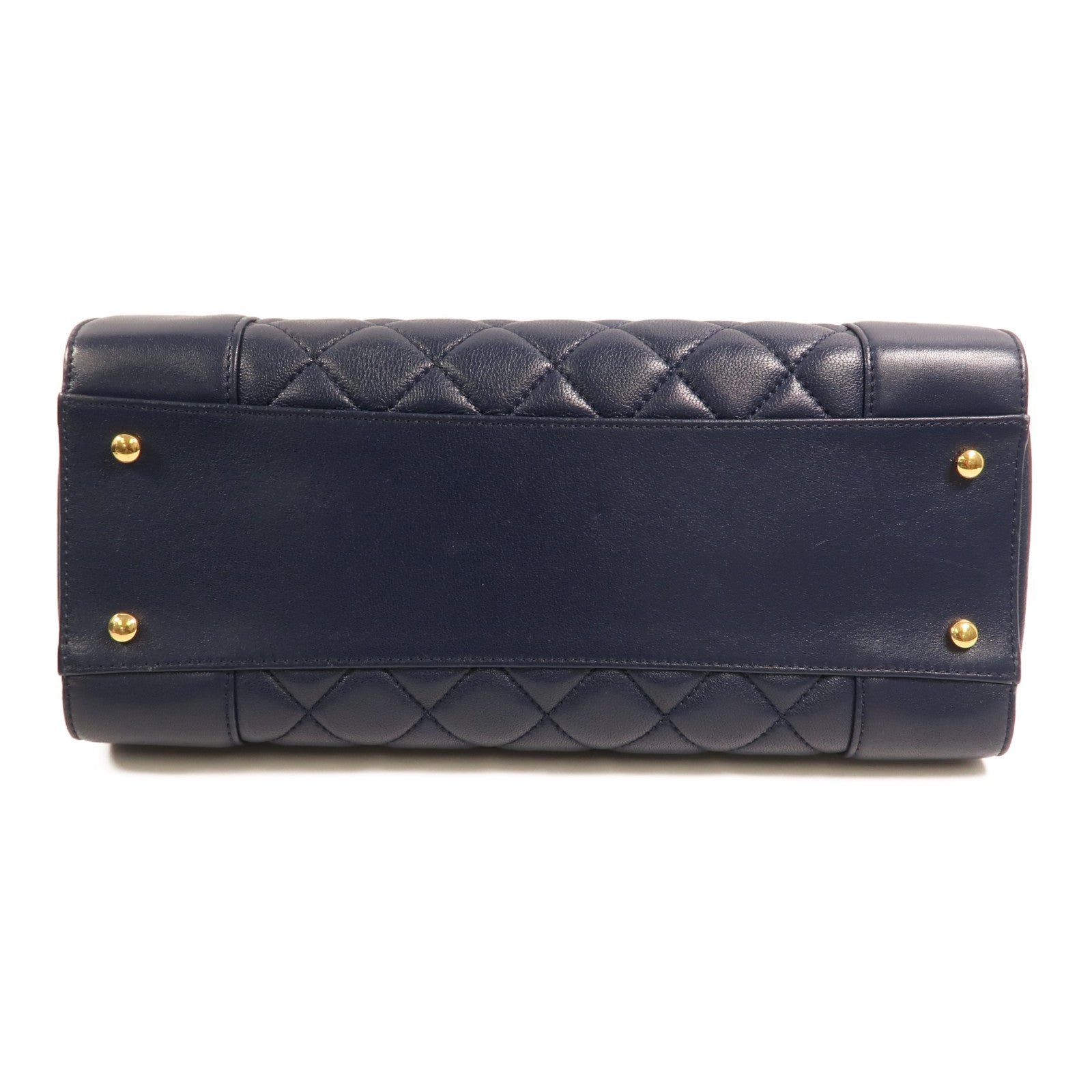 CHANEL 牛皮皮革Mademoiselle Vintage Tote金扣鏈帶肩背袋