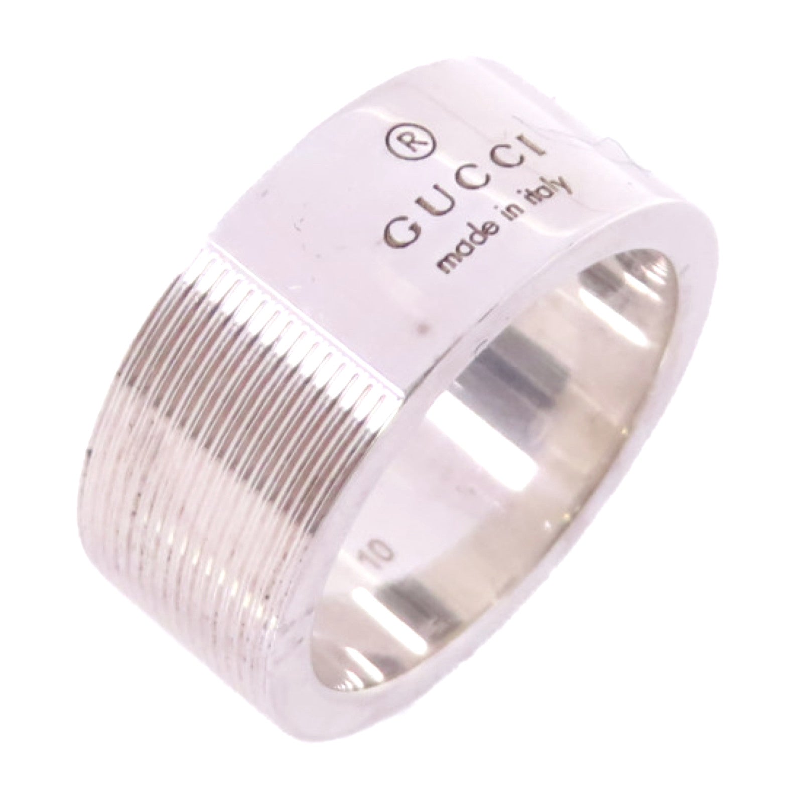 GUCCI 925純銀Sliver Ring戒指Gucci#10/US#5