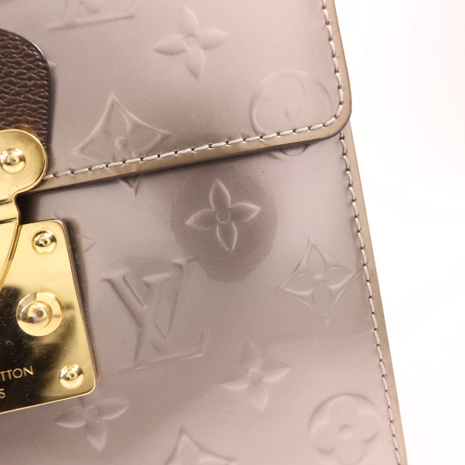 LOUIS VUITTON Vernis Spring Street金扣手挽肩背兩用袋