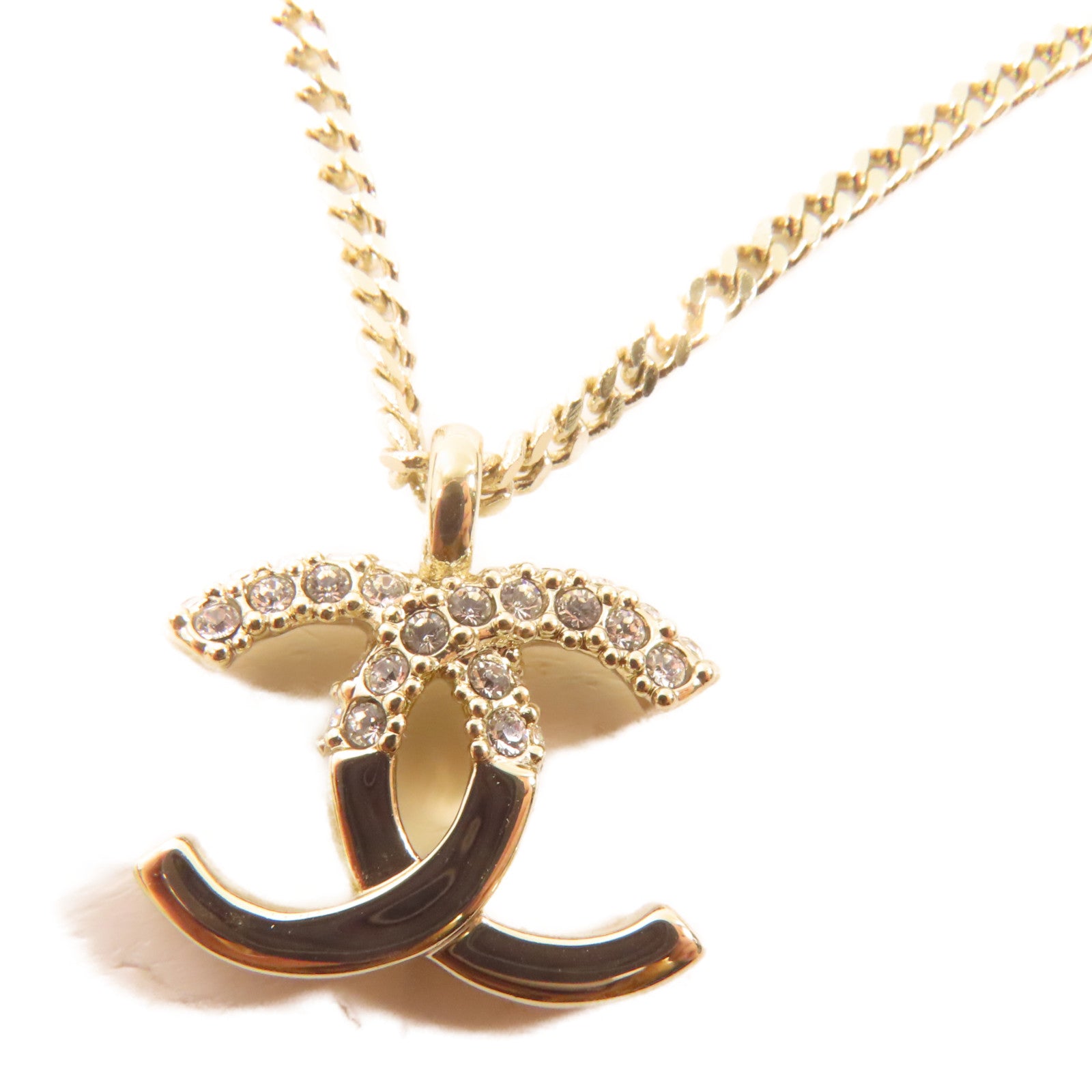 CHANEL 金屬Necklace項鍊金色