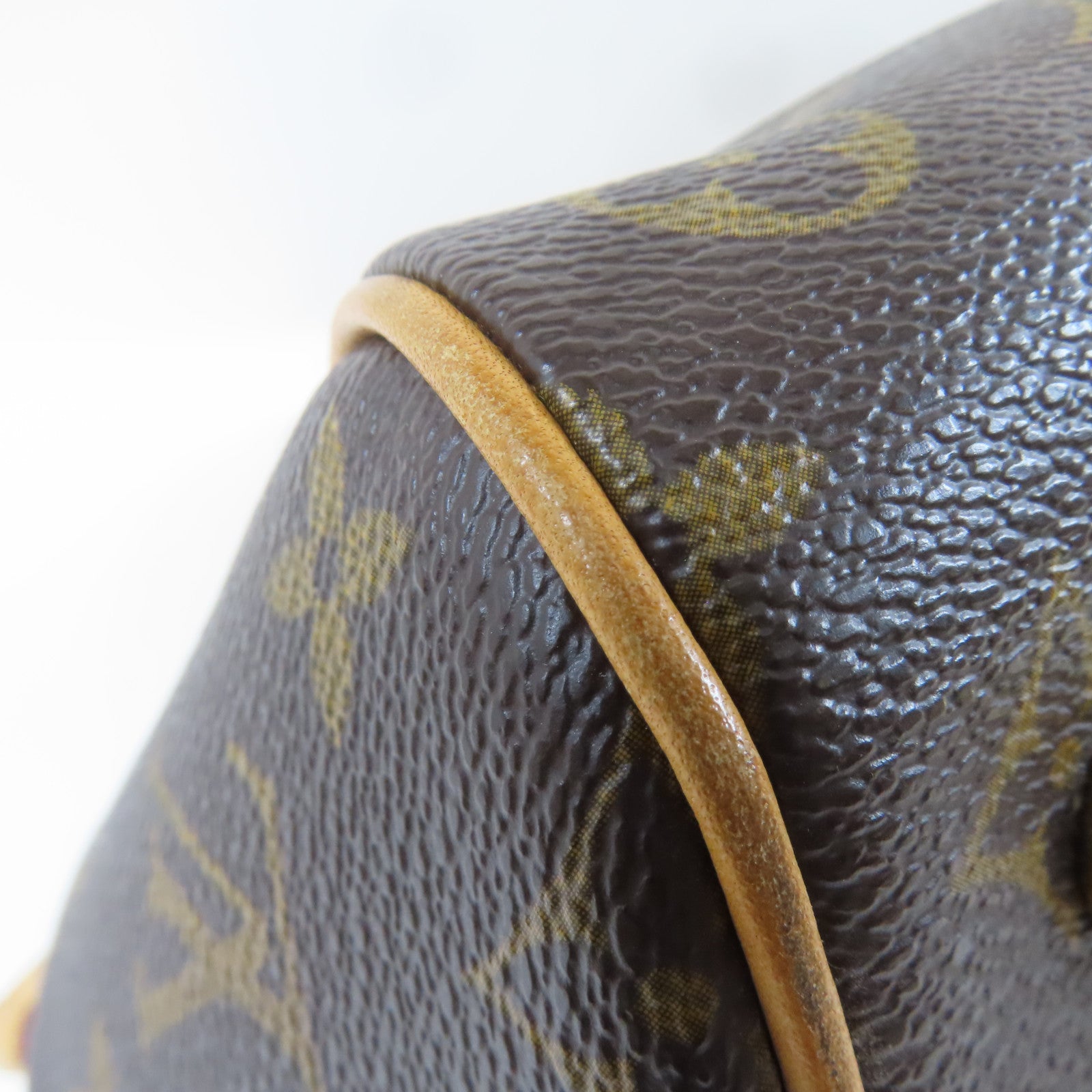 LOUIS VUITTON Monogram Tivoli PM金扣手挽袋啡色