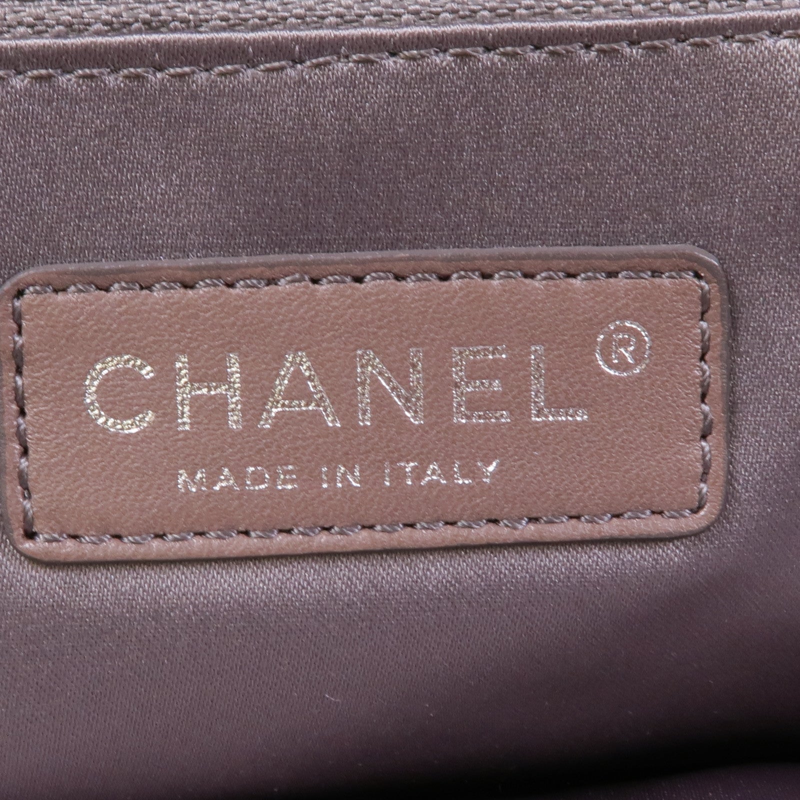 CHANEL 羊皮皮革Chain Shoulder Bag銀扣鏈帶肩背袋