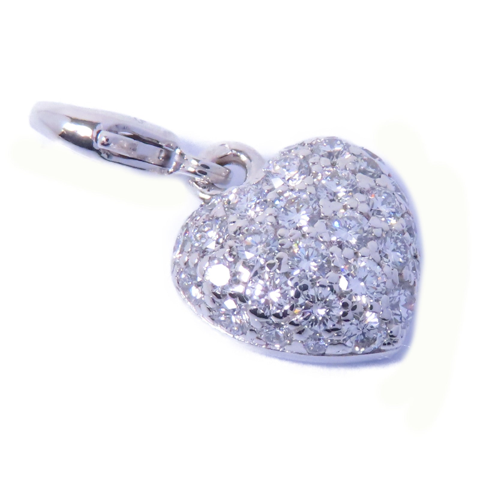 CARTIER 【激減優惠】18K白金Diamond Pendant鑽石吊墜