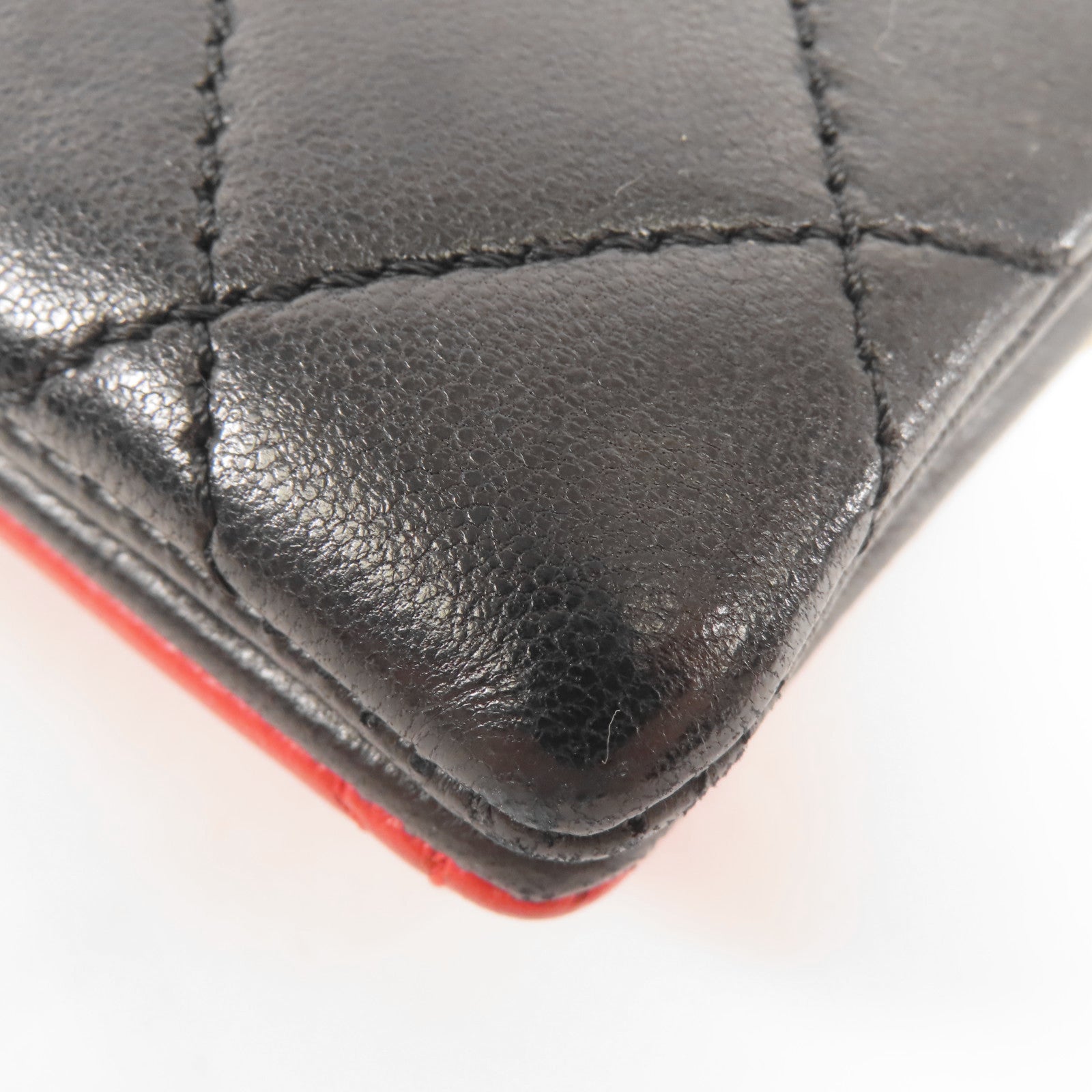 CHANEL 羊皮皮革Colorblock Pagoda Flap金扣鏈帶肩背袋