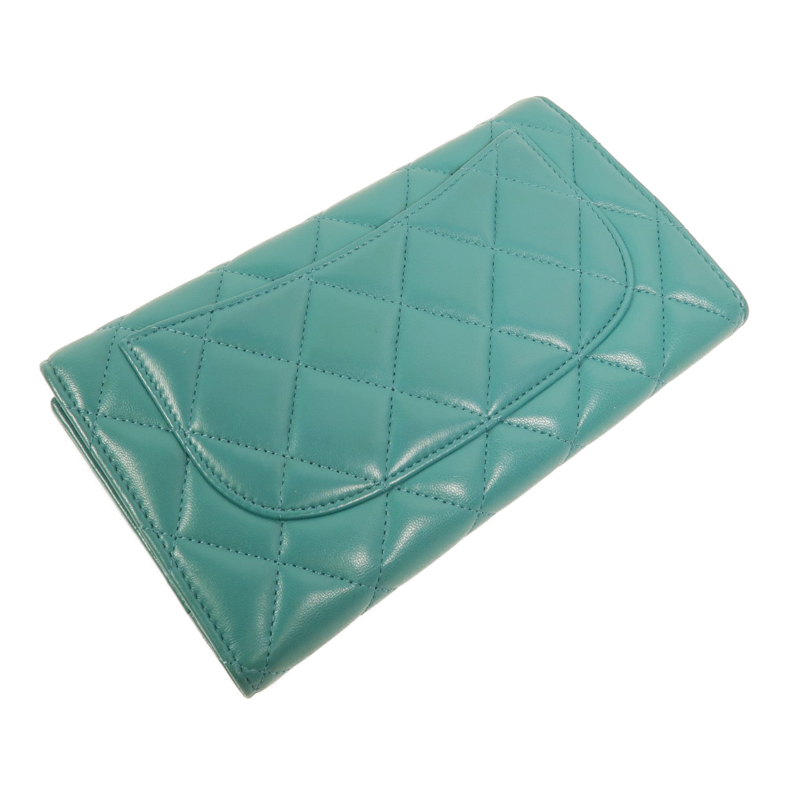 CHANEL 羊皮皮革Long Wallet長錢包