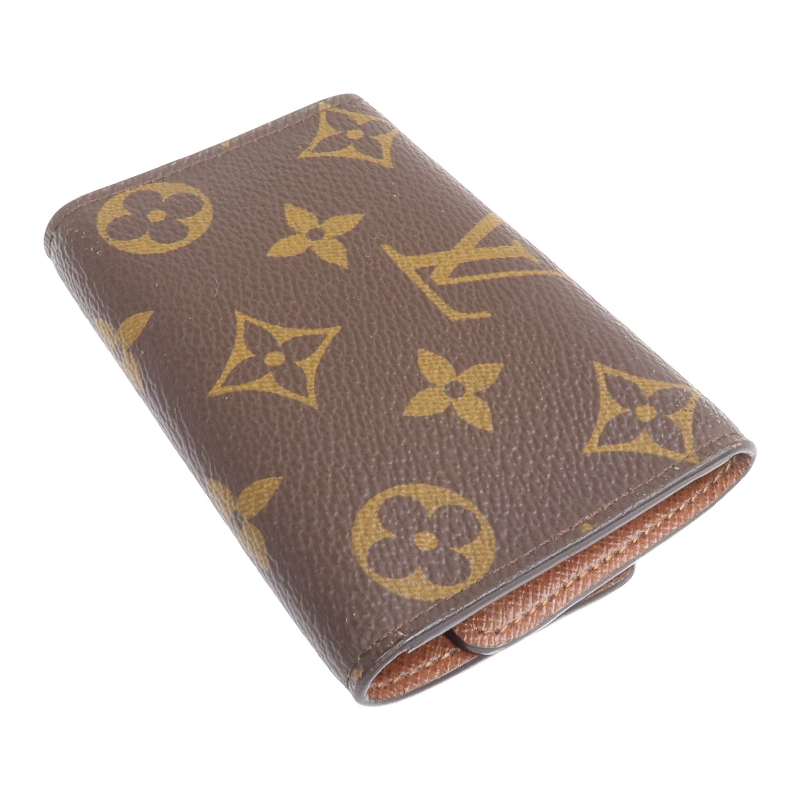 LOUIS VUITTON Monogram 6 Key Holder金扣鎖匙包