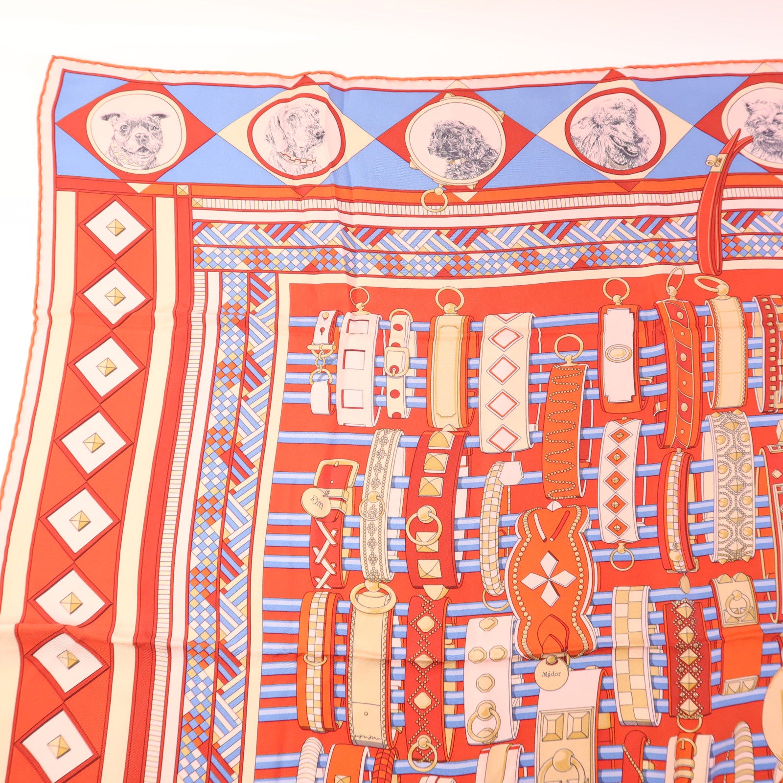 HERMES 絲質Scarf 90X90絲巾