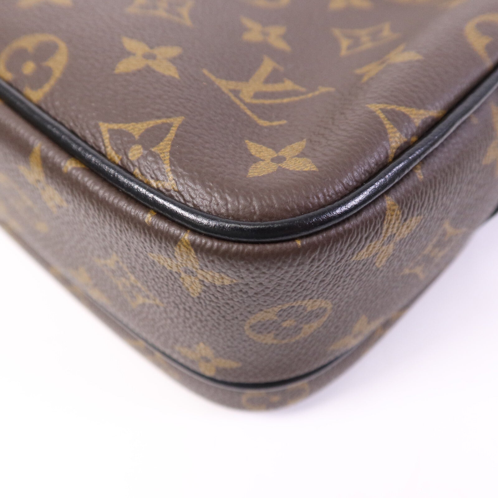 LOUIS VUITTON Monogram S Lock Messenger手挽肩背兩用袋