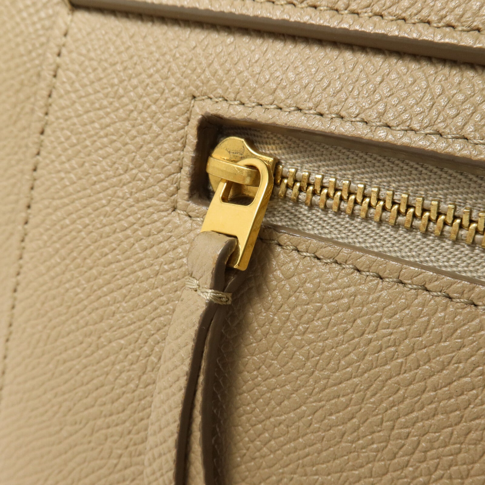 CELINE 牛皮皮革Micro Belt Bag手挽肩背兩用袋