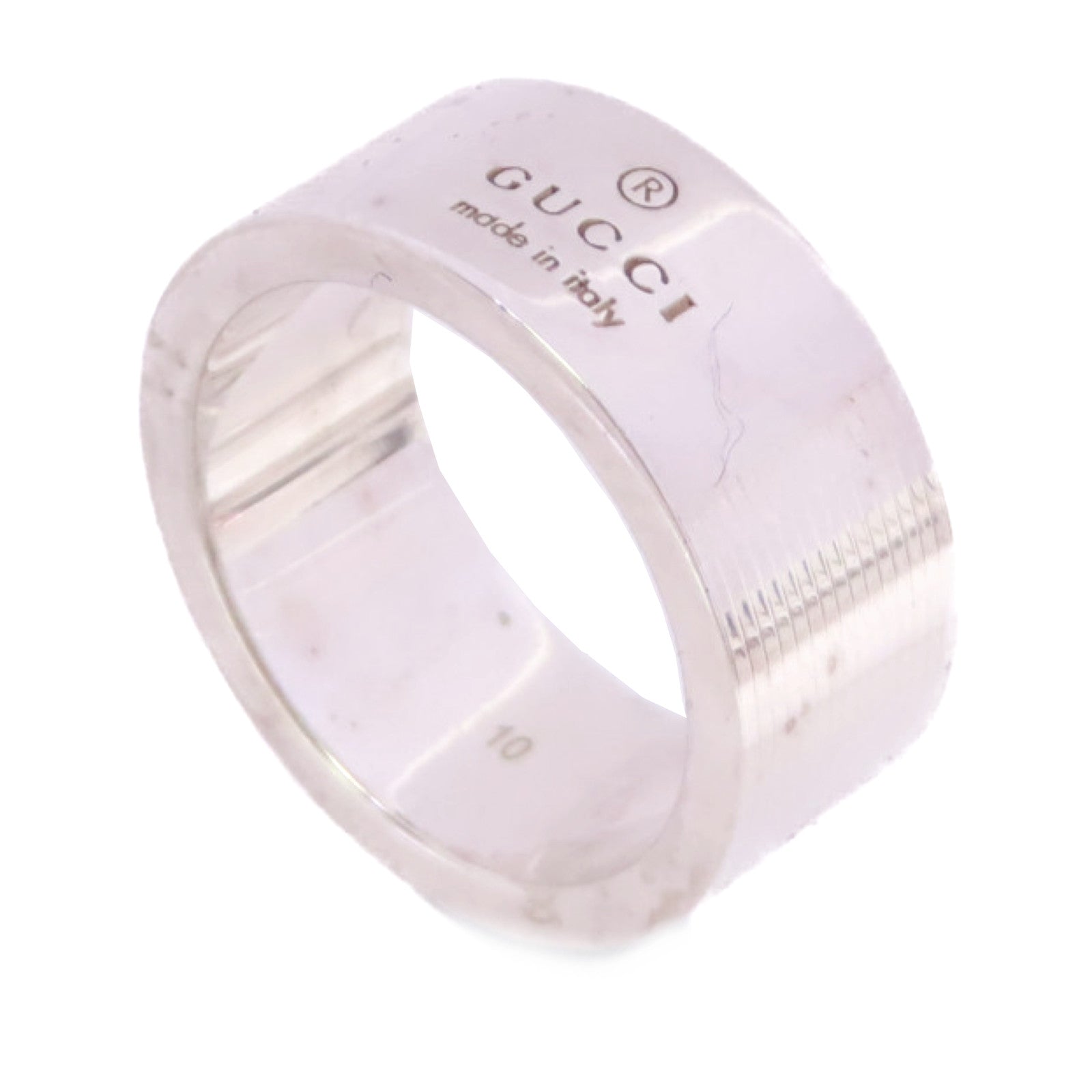 GUCCI 925純銀Sliver Ring戒指Gucci#10/US#5