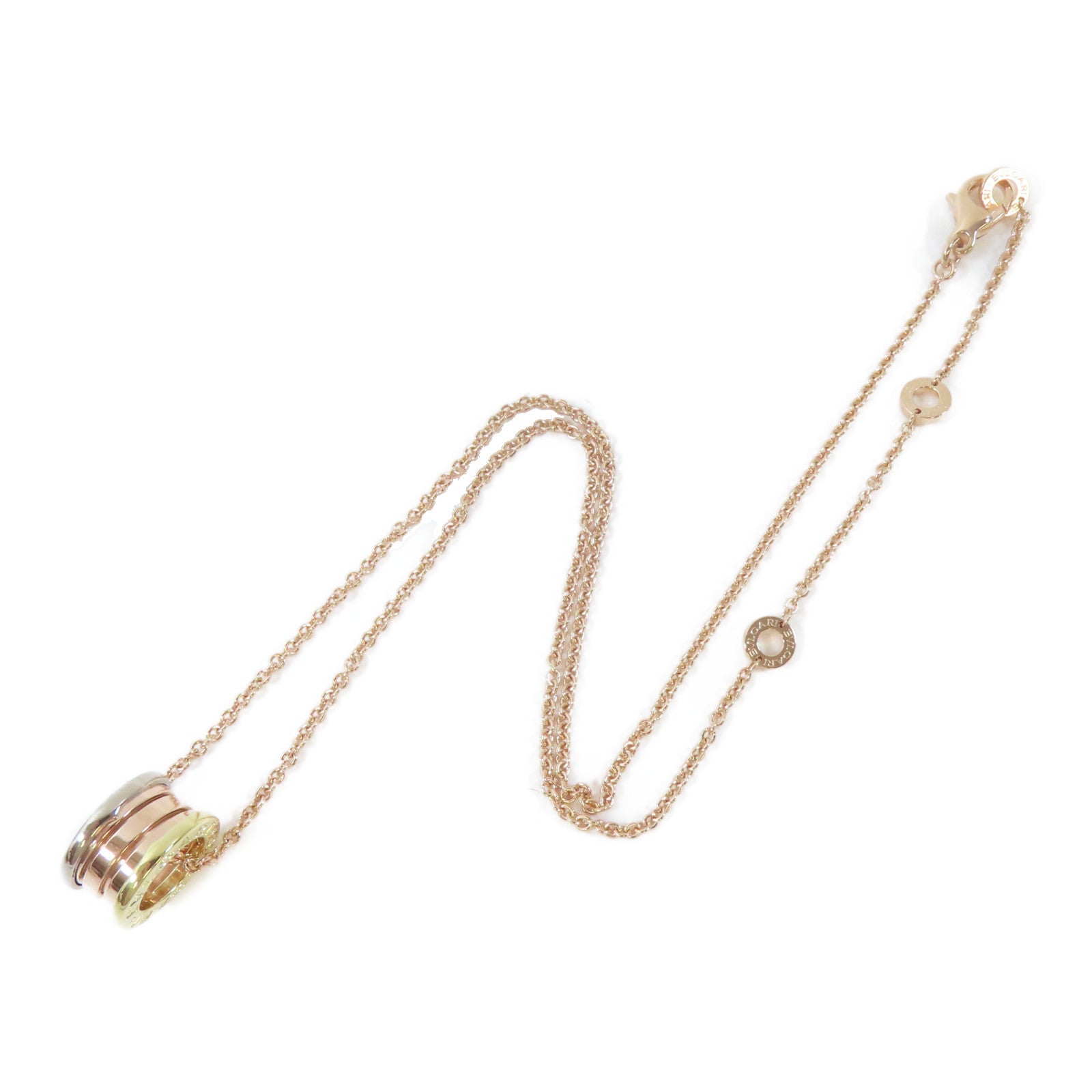 BVLGARI 18K黃金/白金/玫瑰金B-zero1 Necklace項鍊