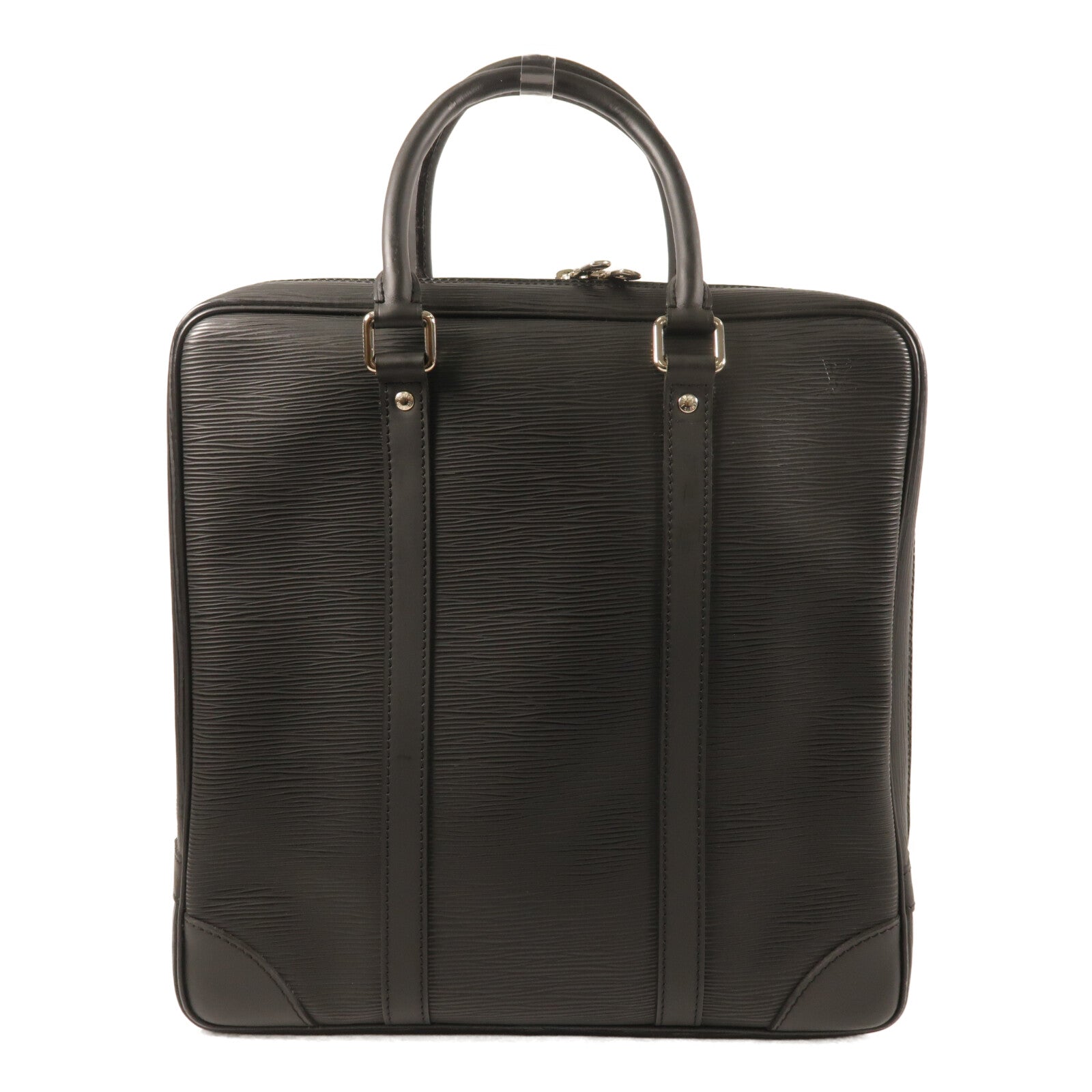 LOUIS VUITTON Epi Vivienne MM銀扣手挽袋