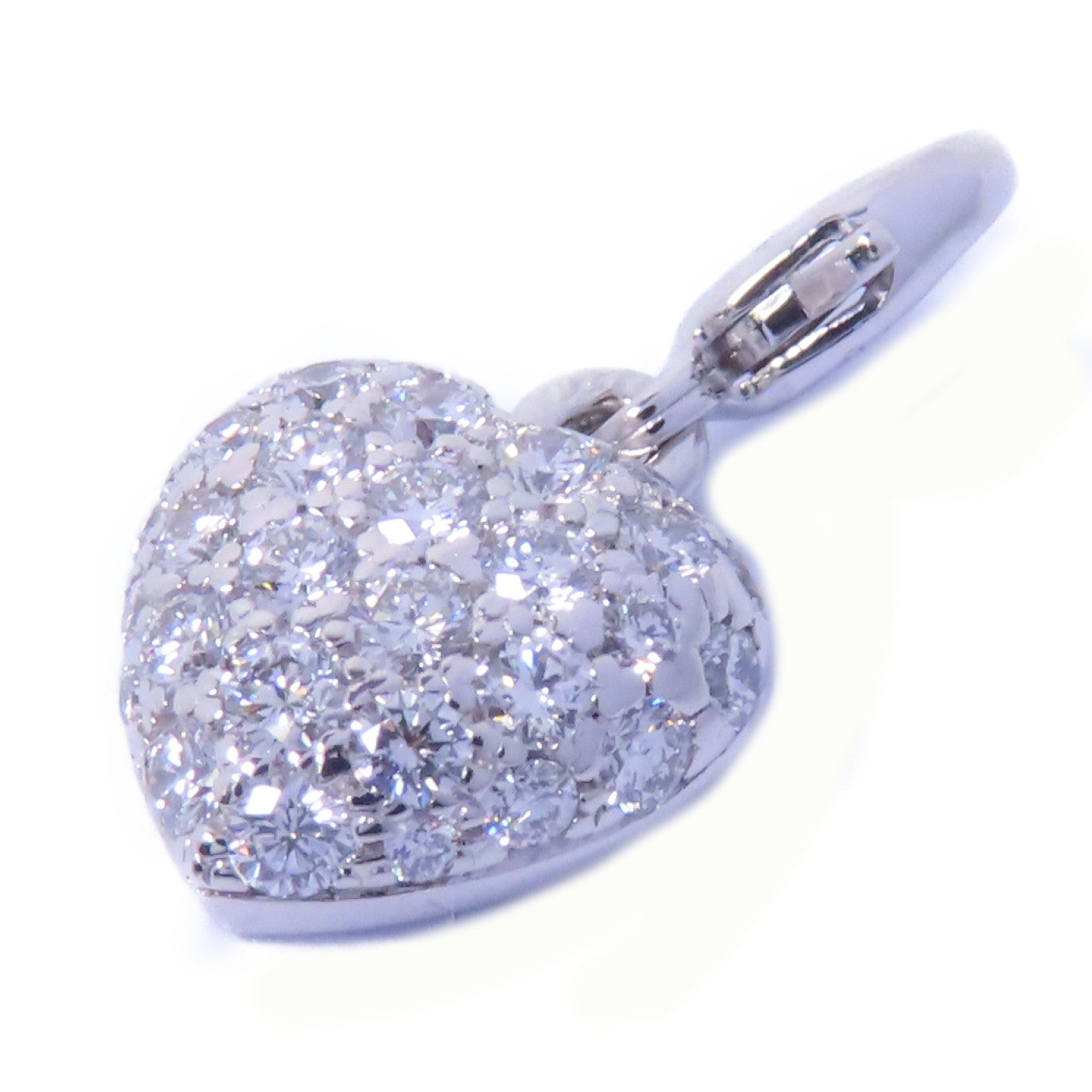 CARTIER 【激減優惠】18K白金Diamond Pendant鑽石吊墜