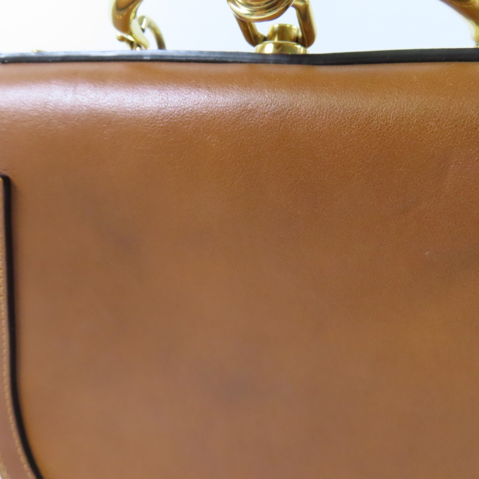 Chloe 【激減優惠】牛皮皮革Nile Bag金扣肩背袋