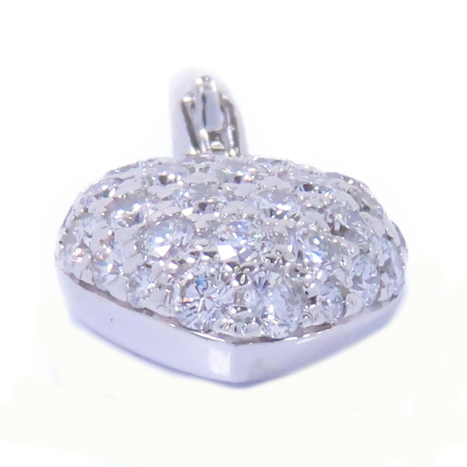 CARTIER 【激減優惠】18K白金Diamond Pendant鑽石吊墜