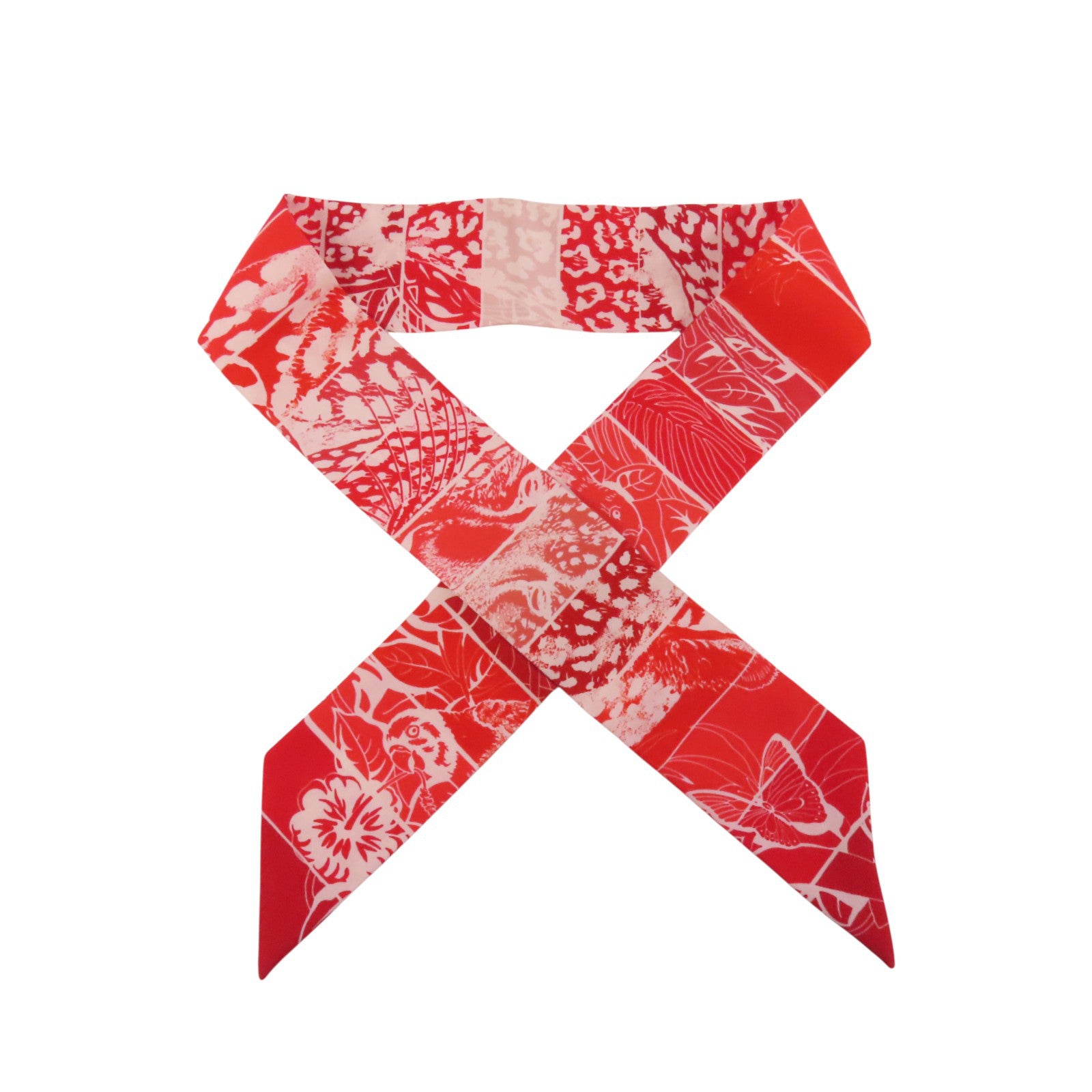 HERMES 絲質Twilly Scarf絲巾