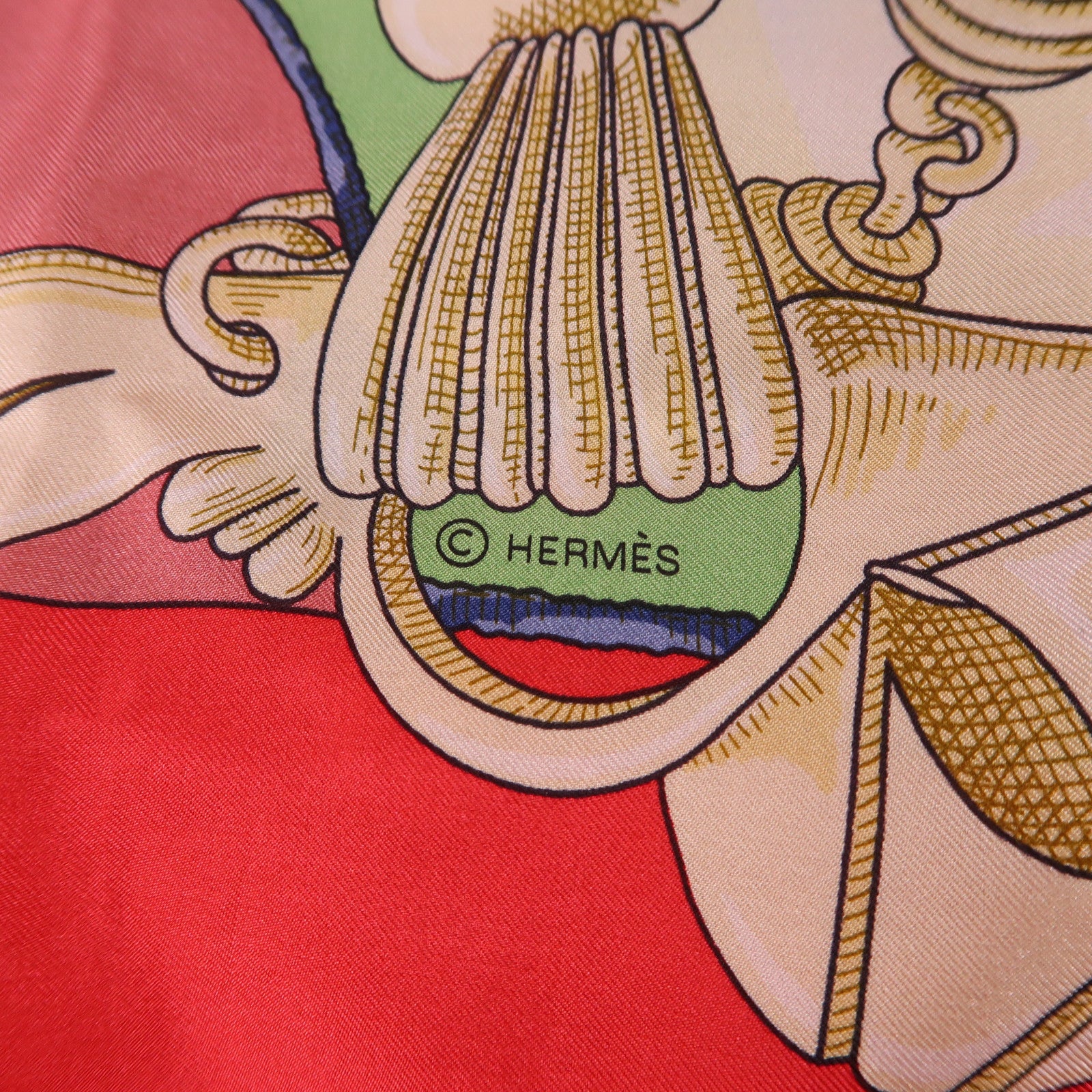 HERMES 絲質Scarf 140X140絲巾