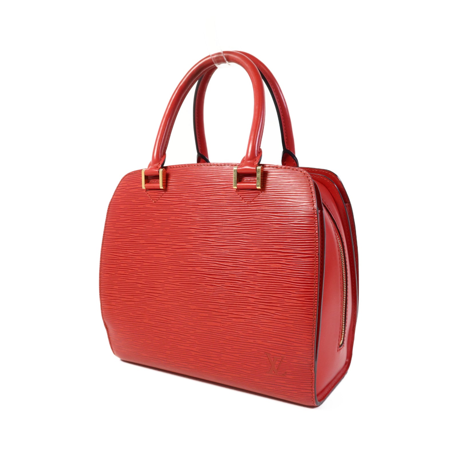 LOUIS VUITTON 【激減優惠】Epi Pont Neuf金扣手挽袋