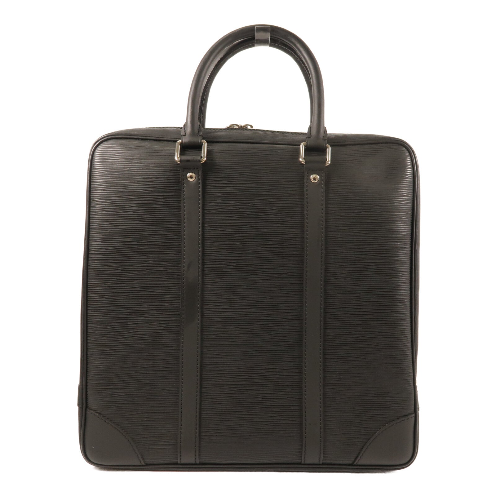 LOUIS VUITTON Epi Vivienne MM銀扣手挽袋