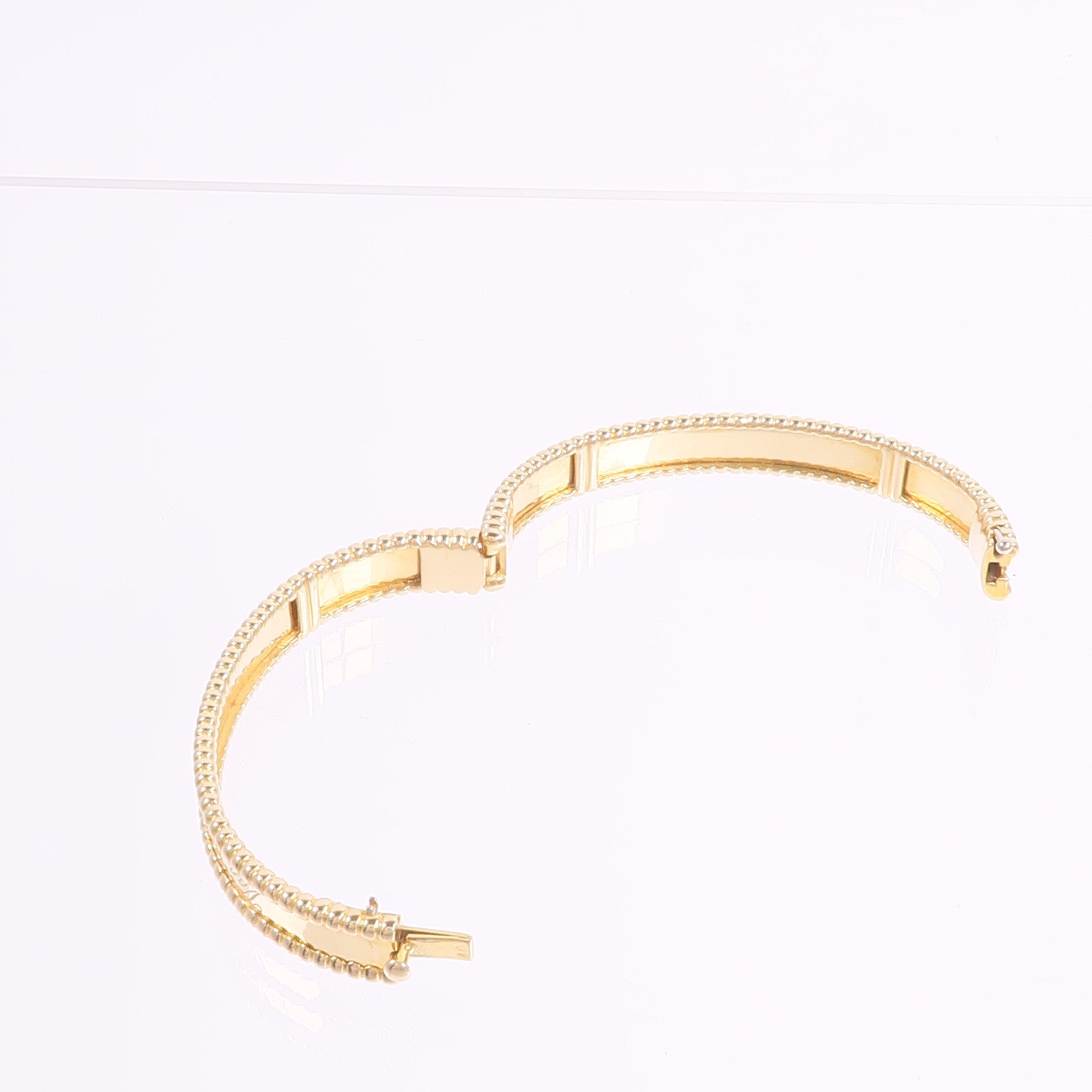 Van Cleef & Arpels 18K黃金Perlee Signature Bracelet手鐲