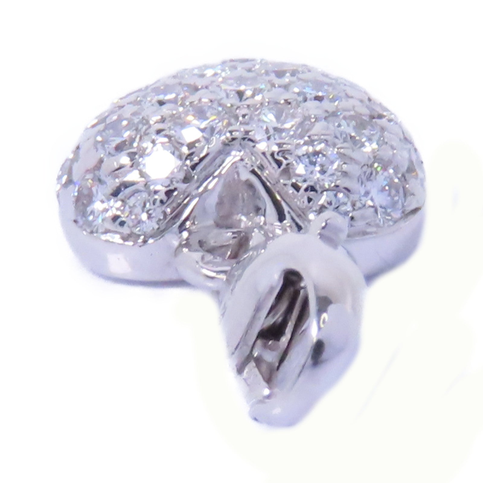 CARTIER 【激減優惠】18K白金Diamond Pendant鑽石吊墜