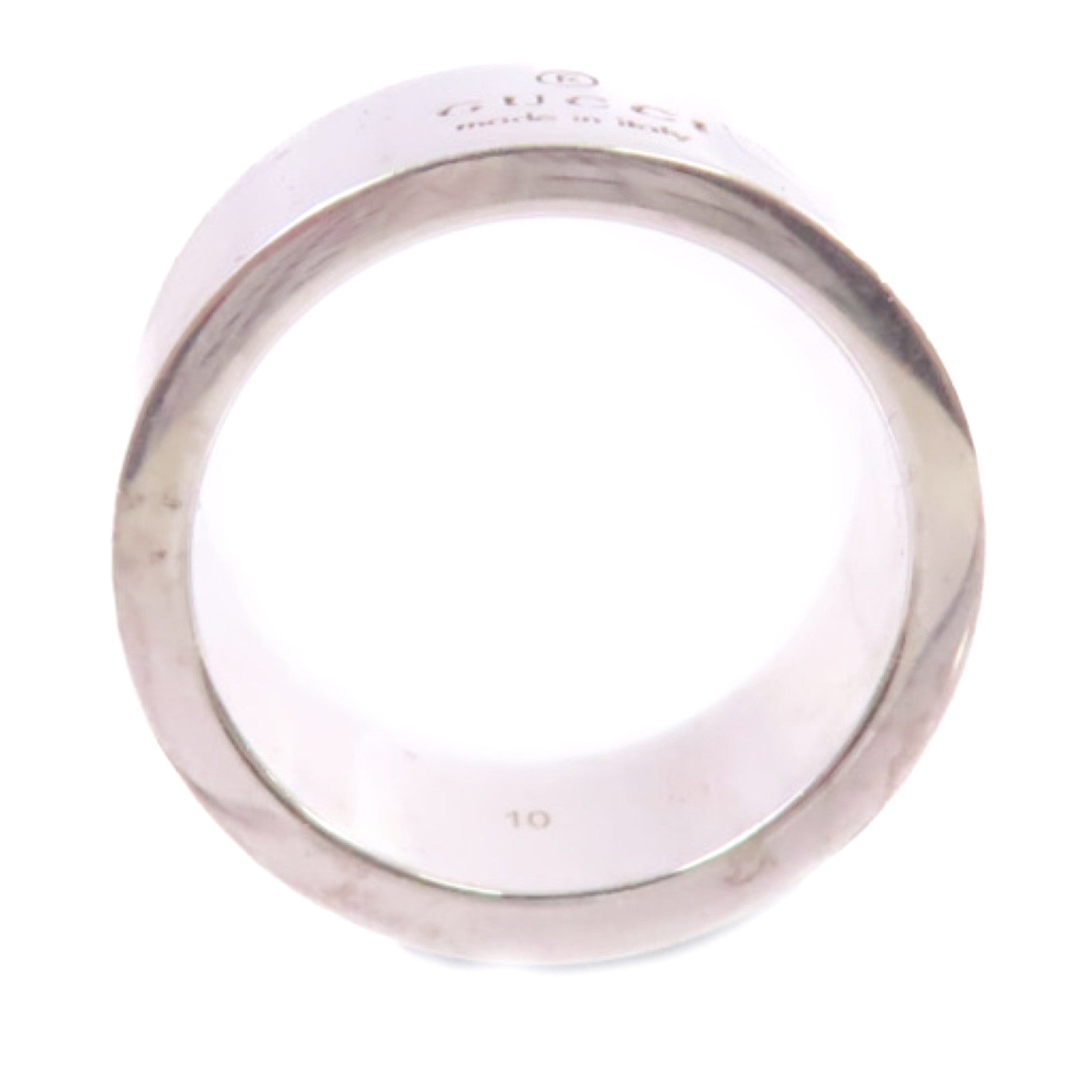 GUCCI 925純銀Sliver Ring戒指Gucci#10/US#5