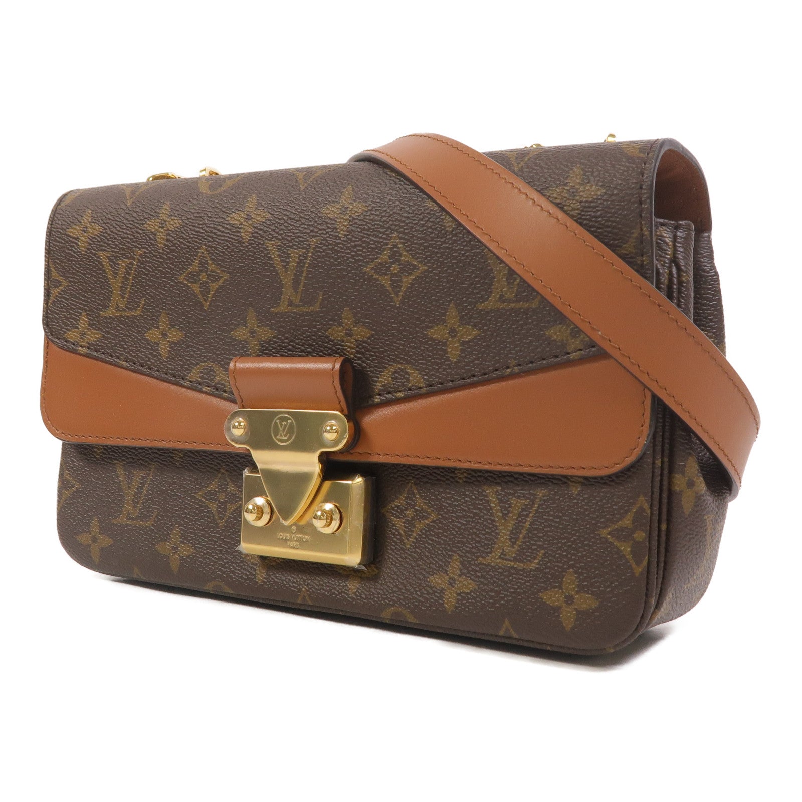 LOUIS VUITTON Monogram Marceau鏈帶肩背袋